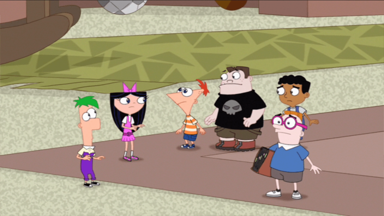1280x721 Hide and Seek. Phineas and Ferb
