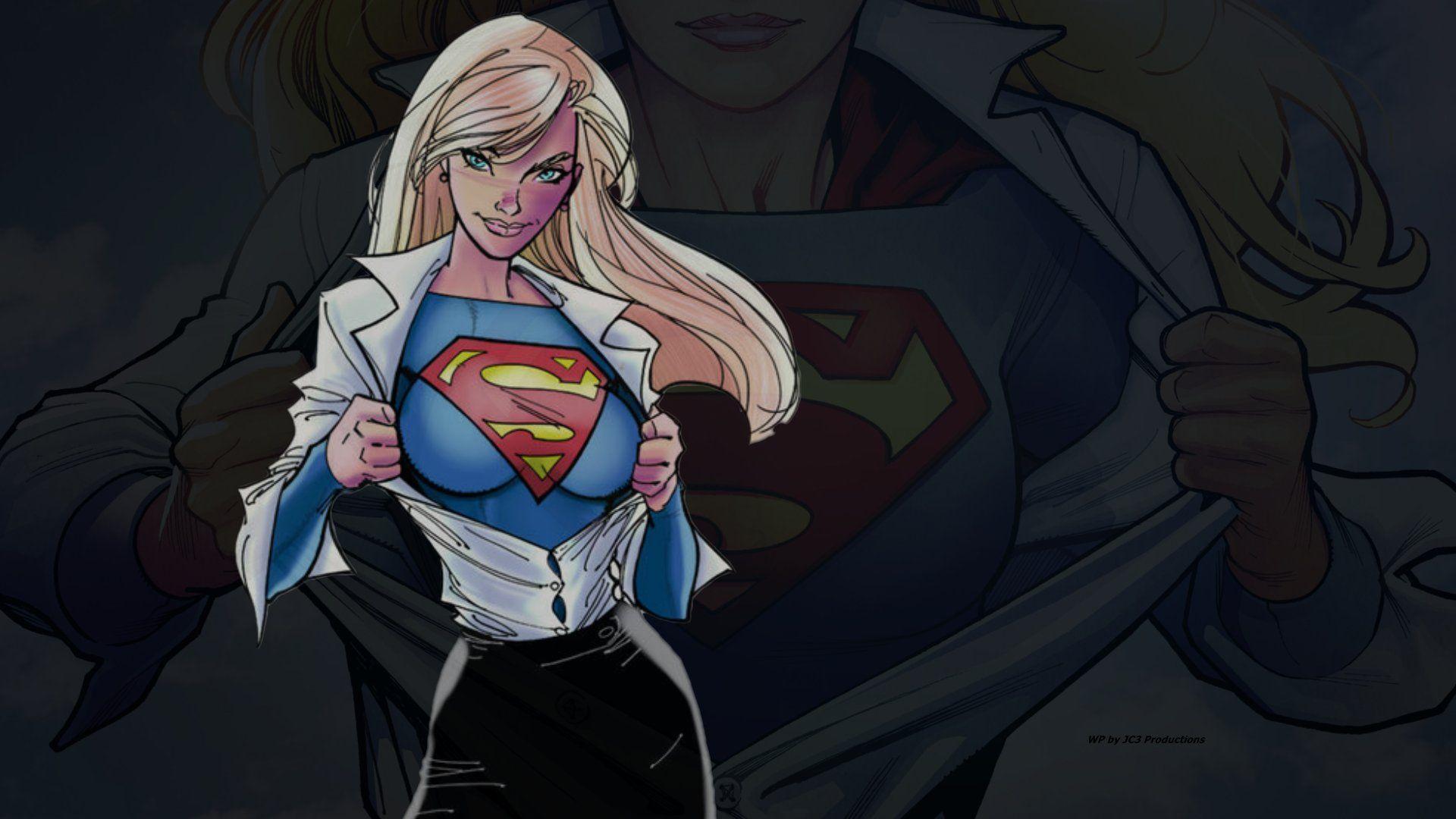 1920x1080 Supergirl Up Close Wallpaper. Dc comics girls, Power girl supergirl, Warrior woman