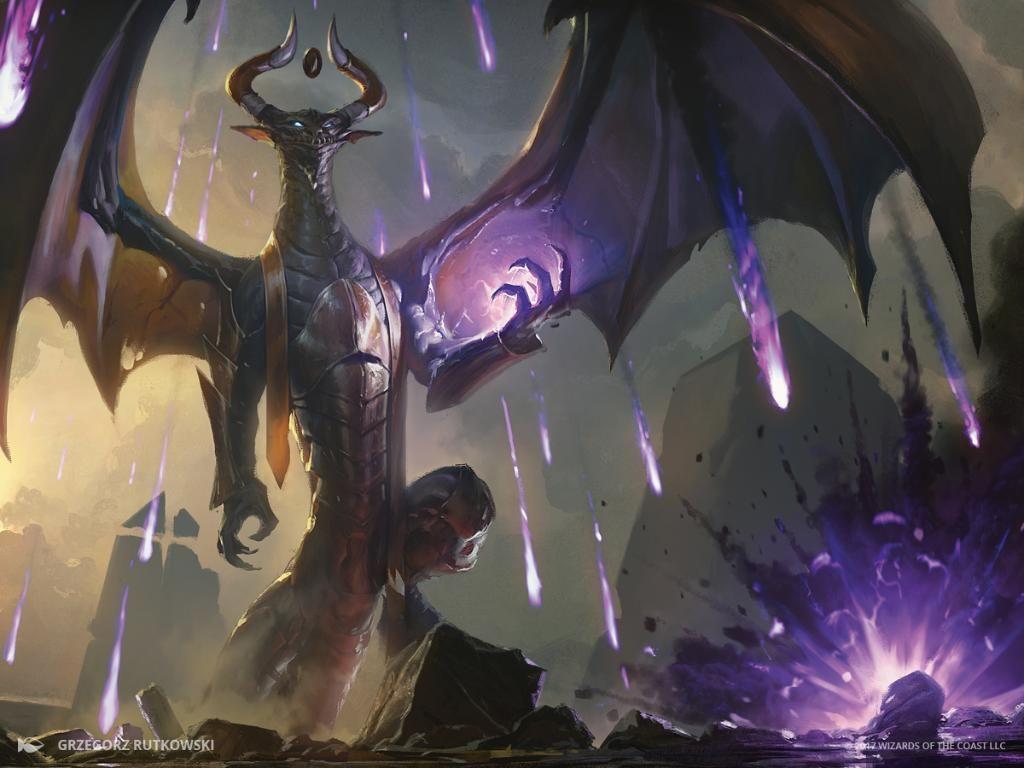 1024x768 Torment of Hailfire MtG Art from Hour of Devastation Set