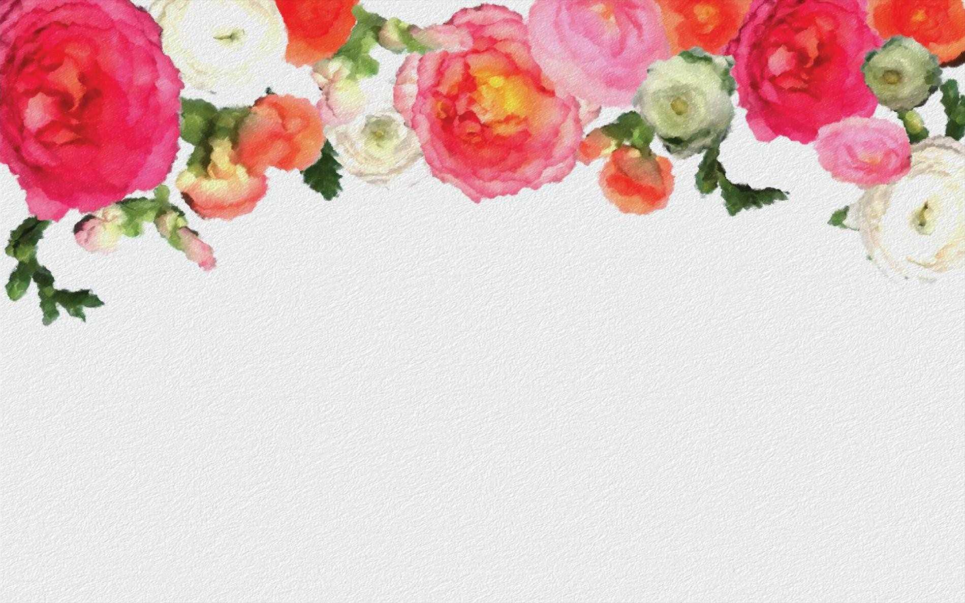 1899x1187 Watercolor Flower Wallpaper, Picture