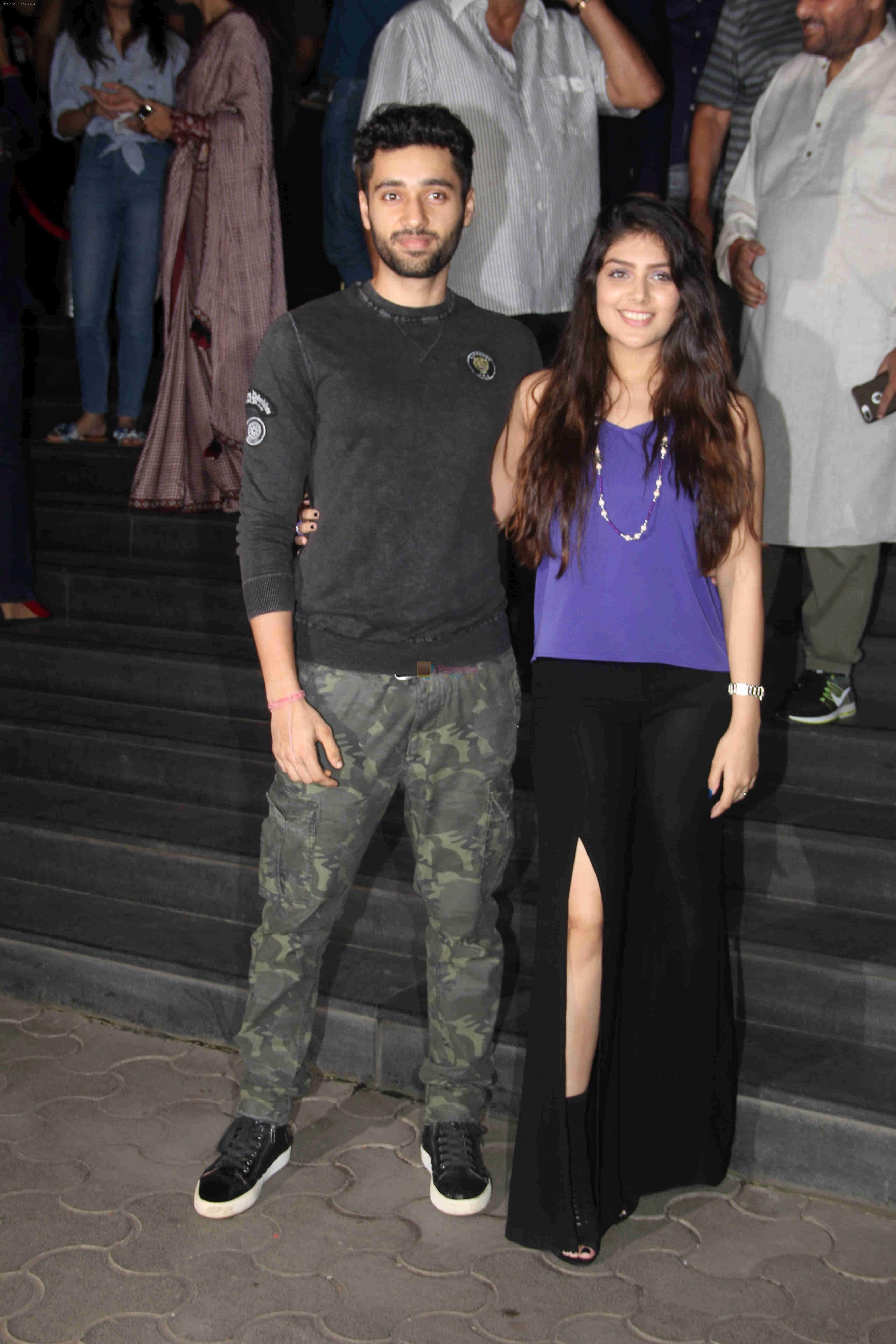 3456x5184 Utkarsh Sharma, Ishitha Chauhan at the Special Screening Of Film