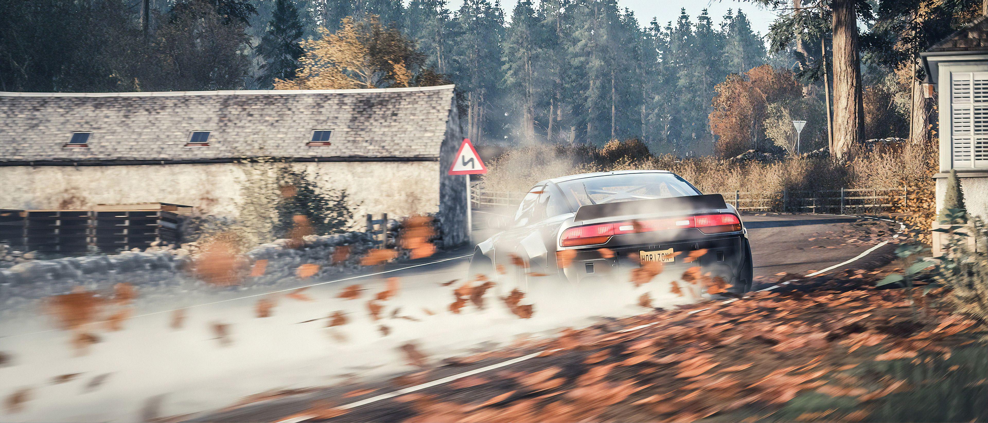 3840x1646 Dodge Forza Horizon 4 Drifting 4k, HD Games, 4k Wallpaper, Image