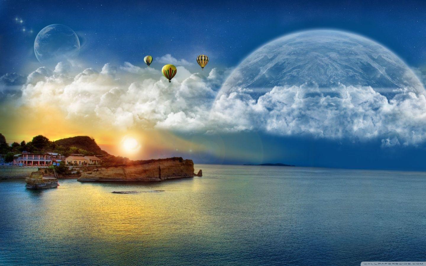 1440x900 Dreams Of A Fantasy World Ultra HD Desktop Background Wallpaper