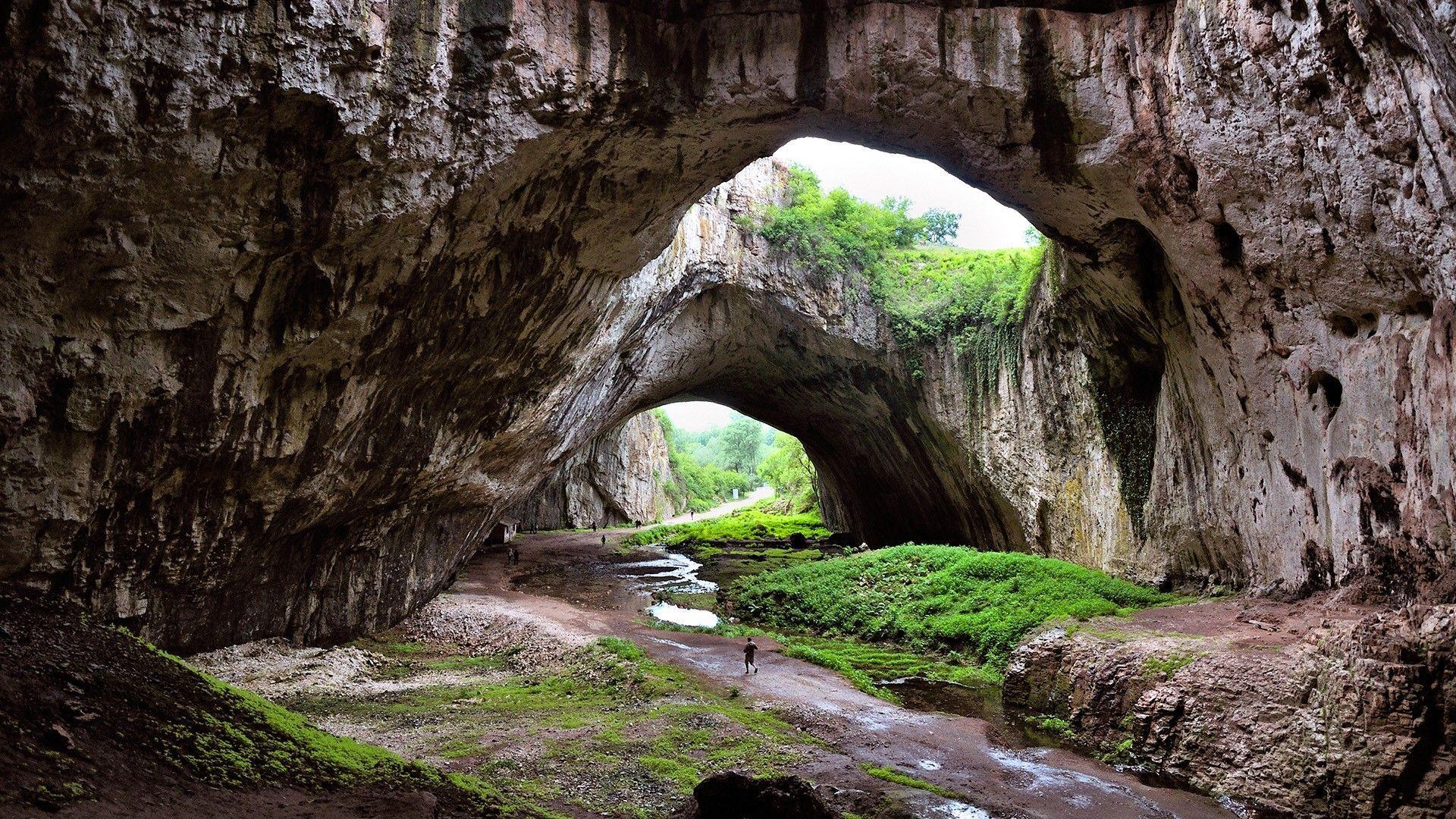 1920x1080 wallpaper. Bulgaria and Cave
