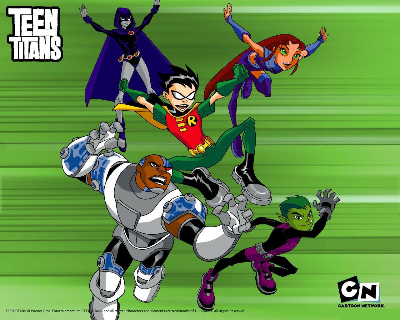 1280x1024 TeenTitans Titans vs. Young Justice Wallpaper 31080715