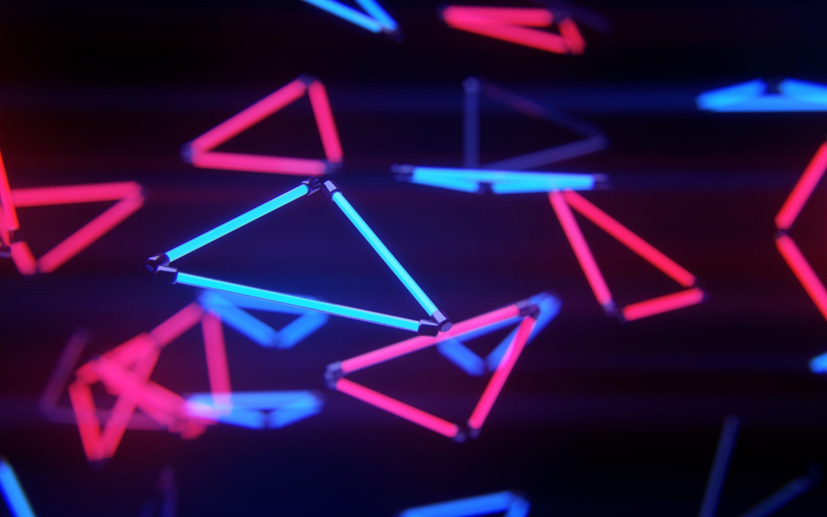 2880x1800 Neon Pink Wallpaper