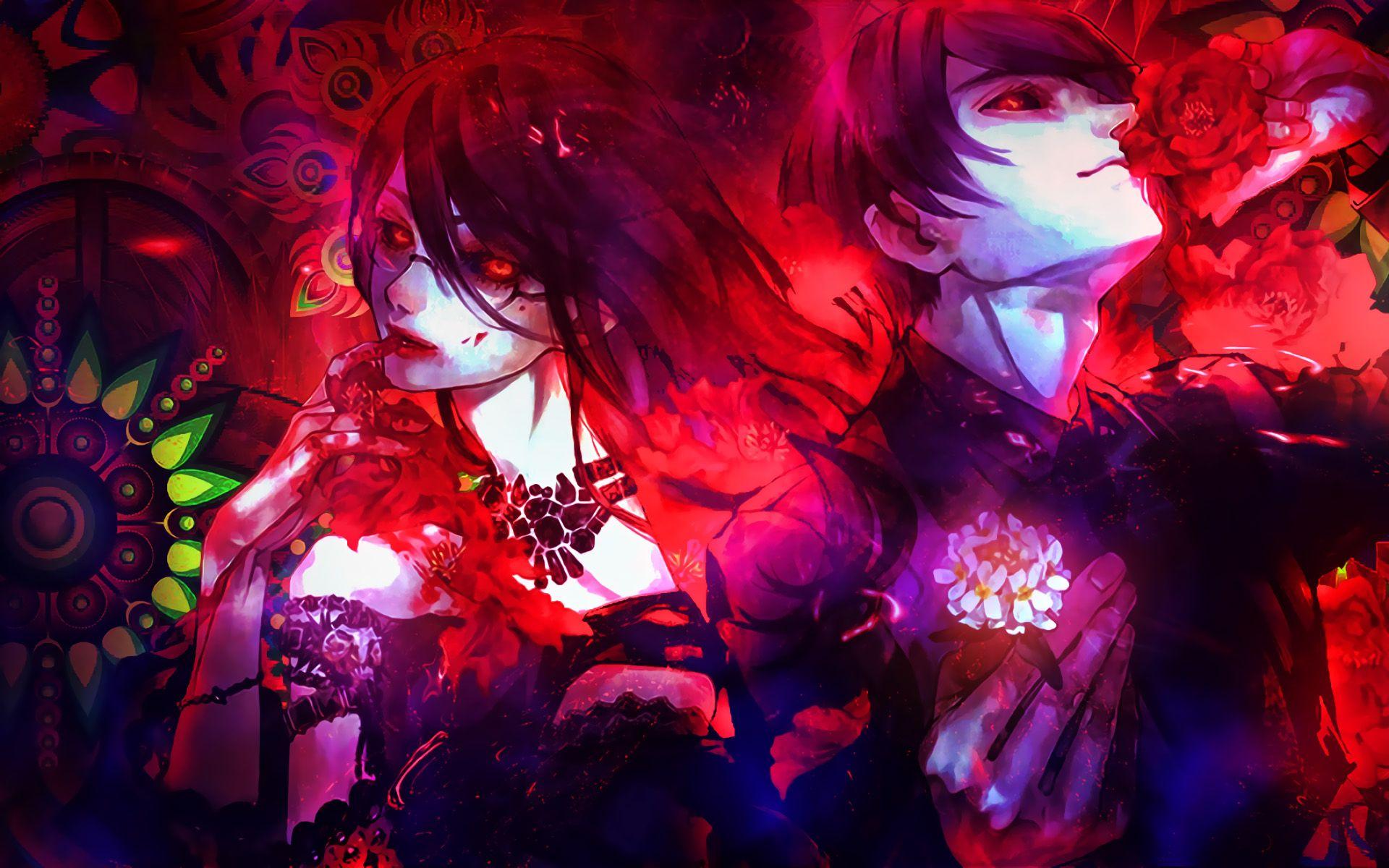 1920x1200 Download wallpaper Shuu Tsukiyama, Rize Kamishiro, Tokyo Ghoul