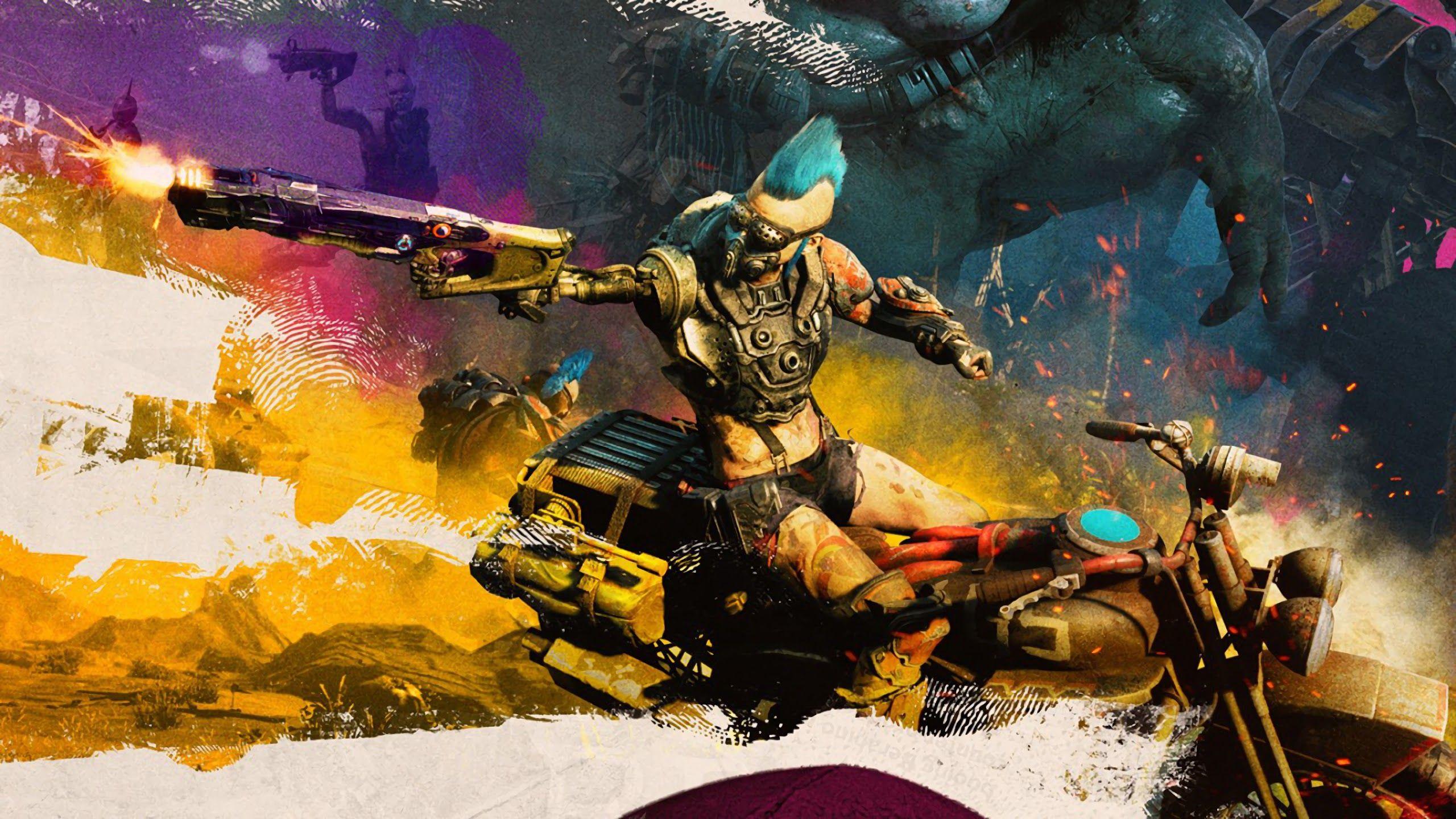 2560x1440 Rage 2 4K Wallpaper