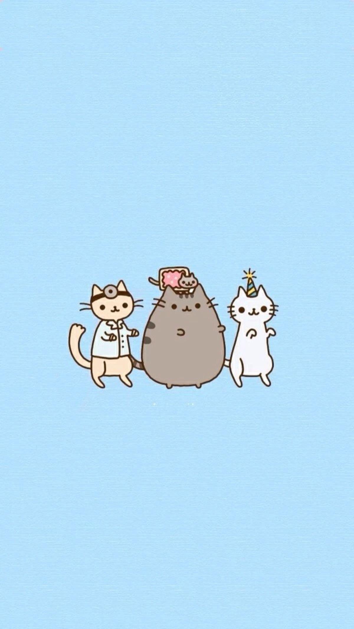1200x2130 Pusheen the Cat Wallpaper