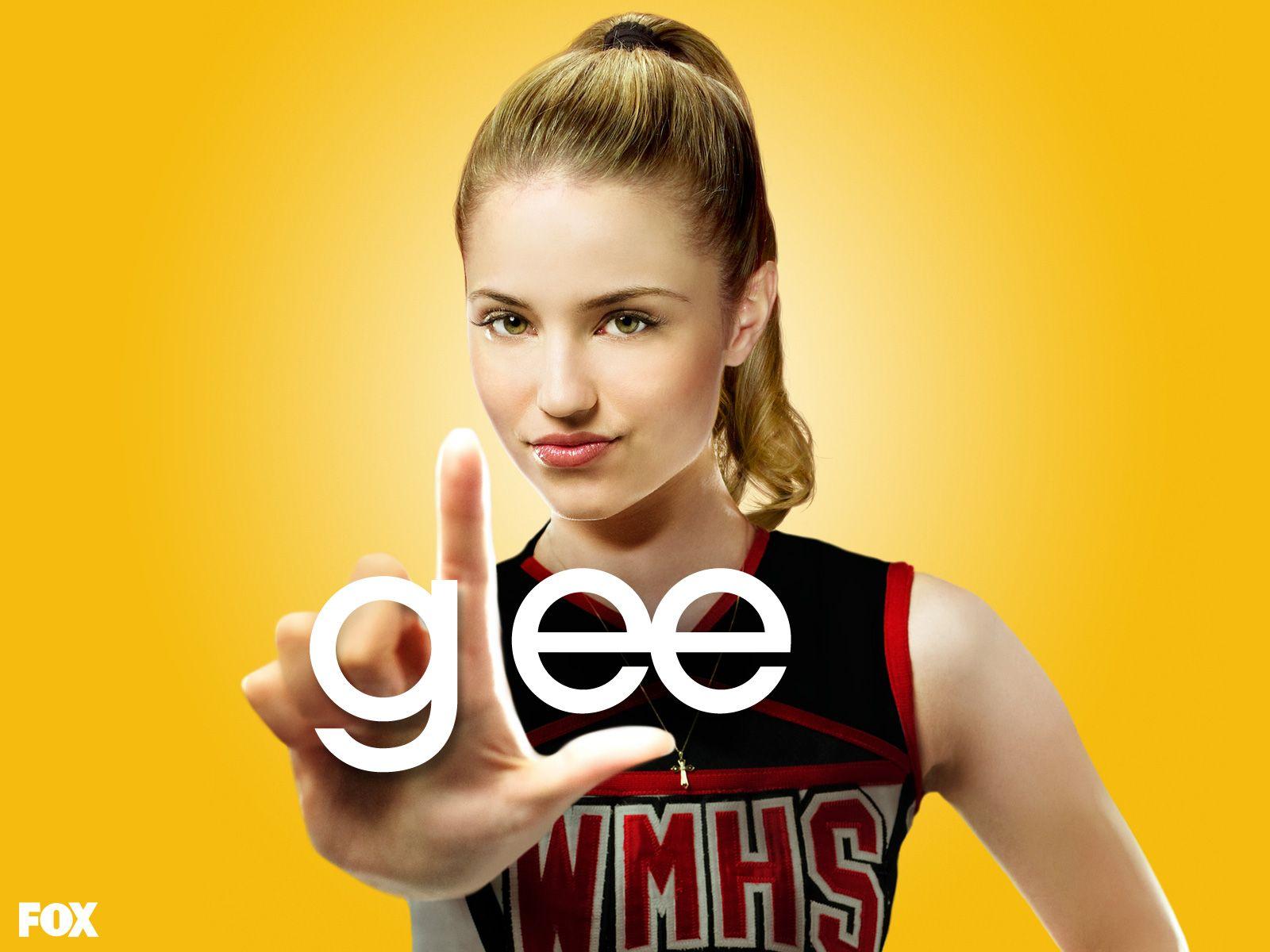 1600x1200 Dianna Agron in Glee Wallpaper