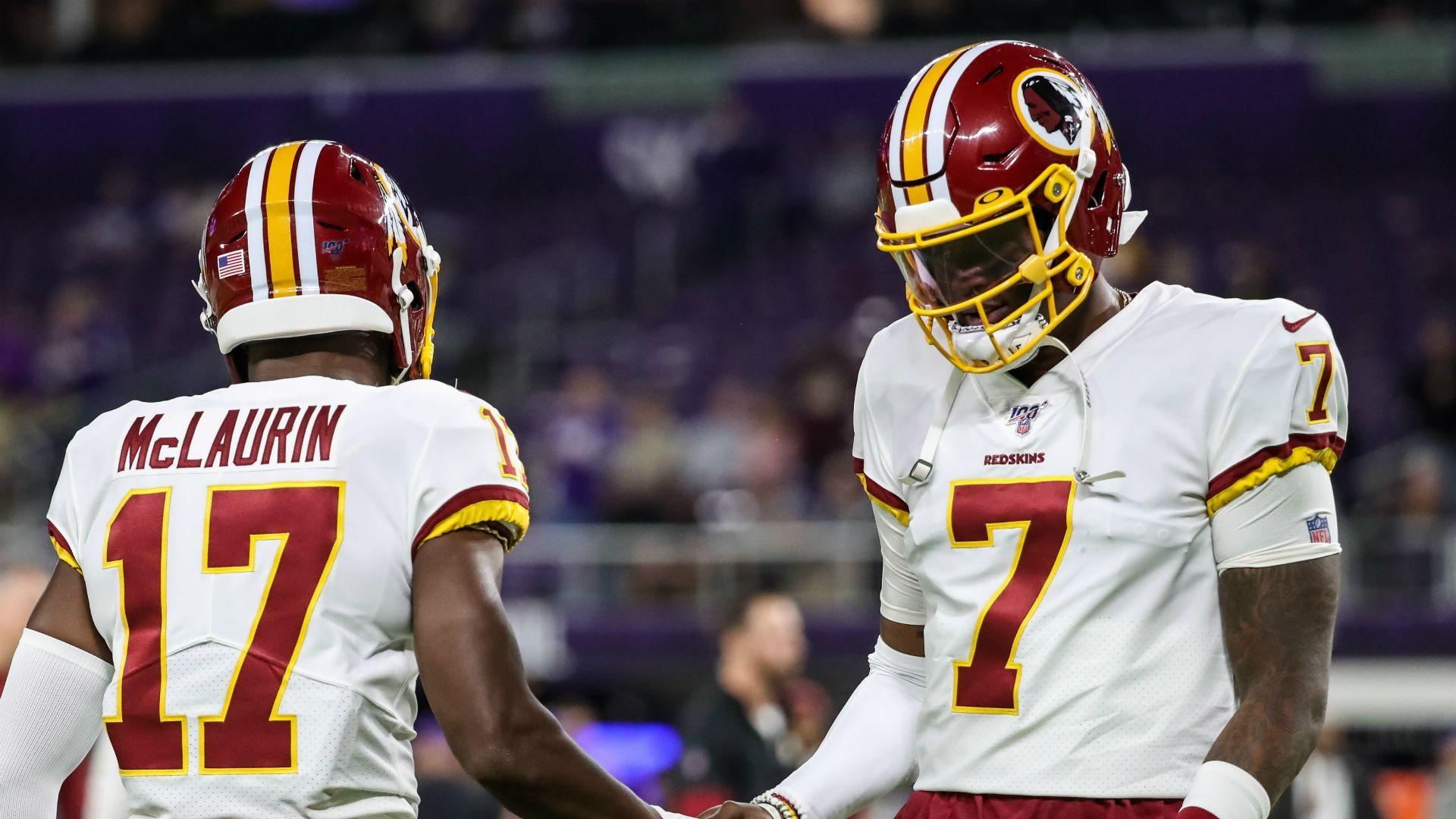 1920x1080 Dwayne Haskins' first pro throw to Terry McLaurin didn't go