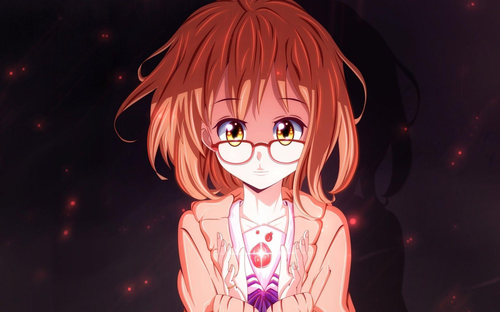 1920x1200 About This Wallpaper Girl With Glasses And Short Hair, HD