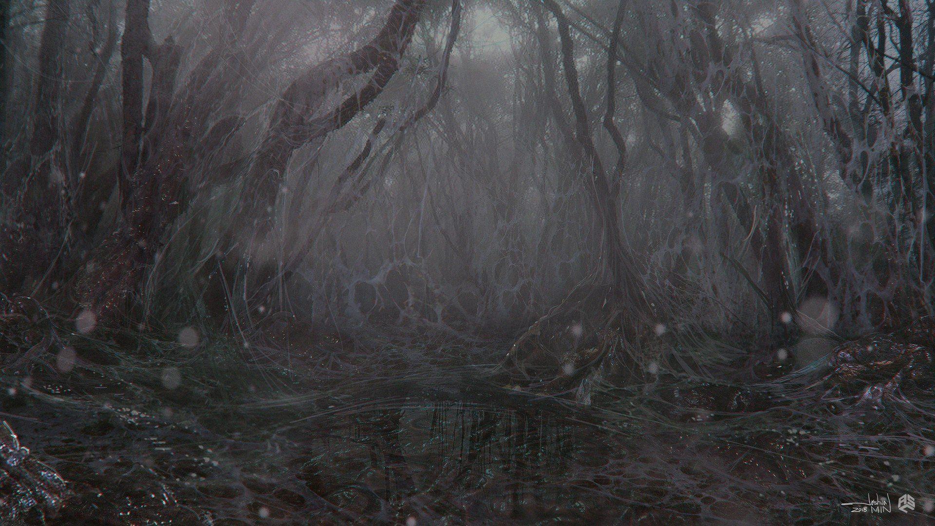1920x1080 Stranger Things, Joshua Min, The Upside Down Wallpaper HD