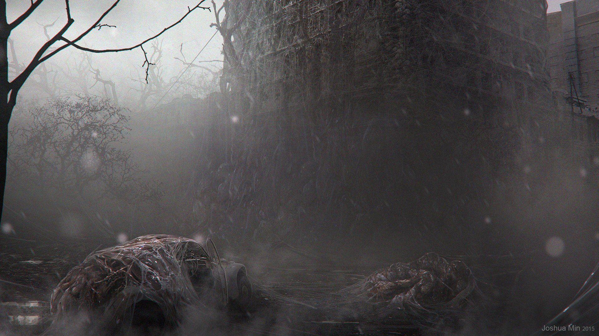 1920x1076 Stranger Things, Joshua Min, The Upside Down Wallpaper HD