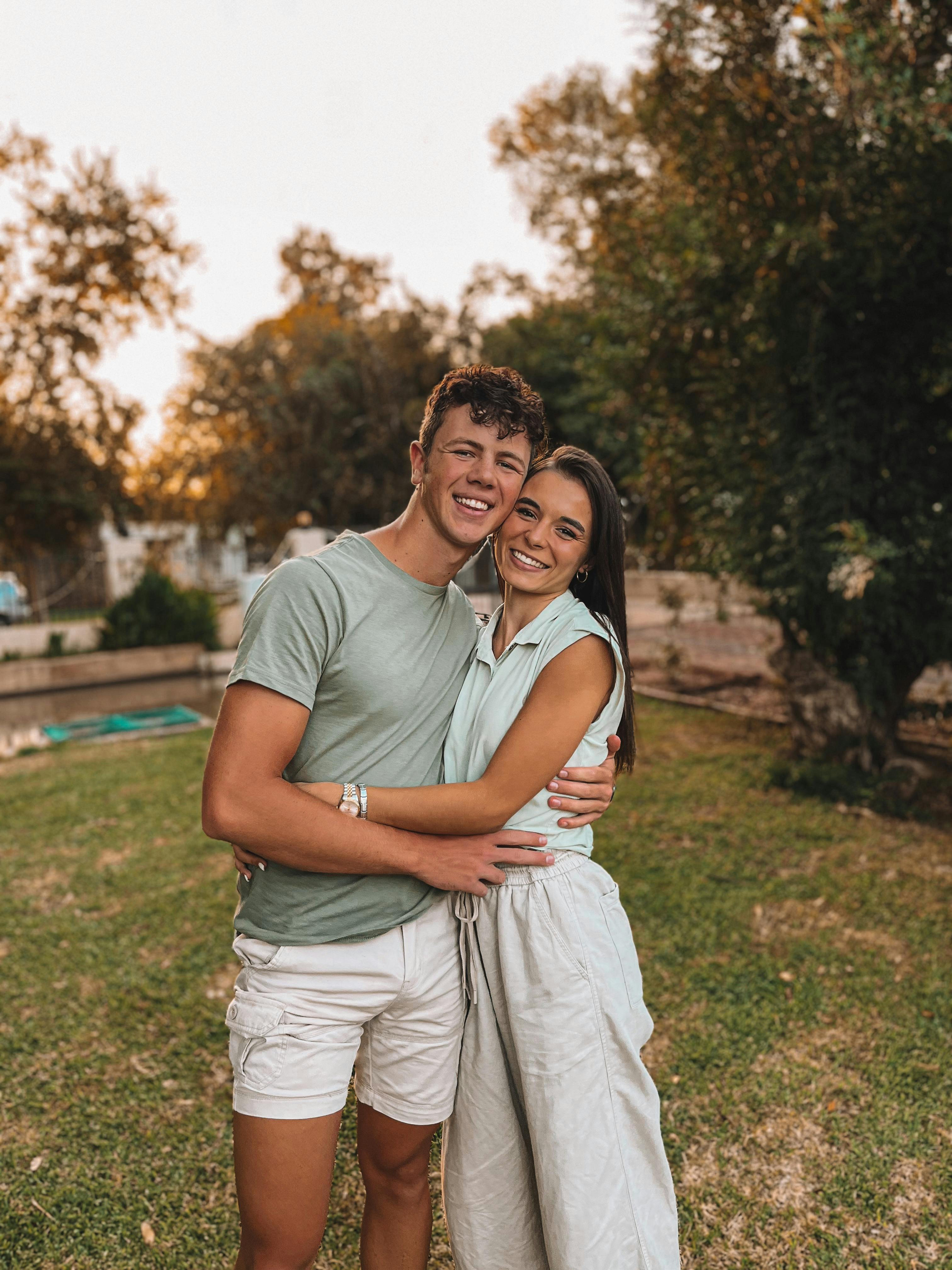 3024x4032 Photo of a Smiling Young Couple in the Garden · Free