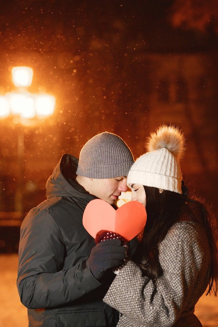 740x1110 Romantic love couple Image