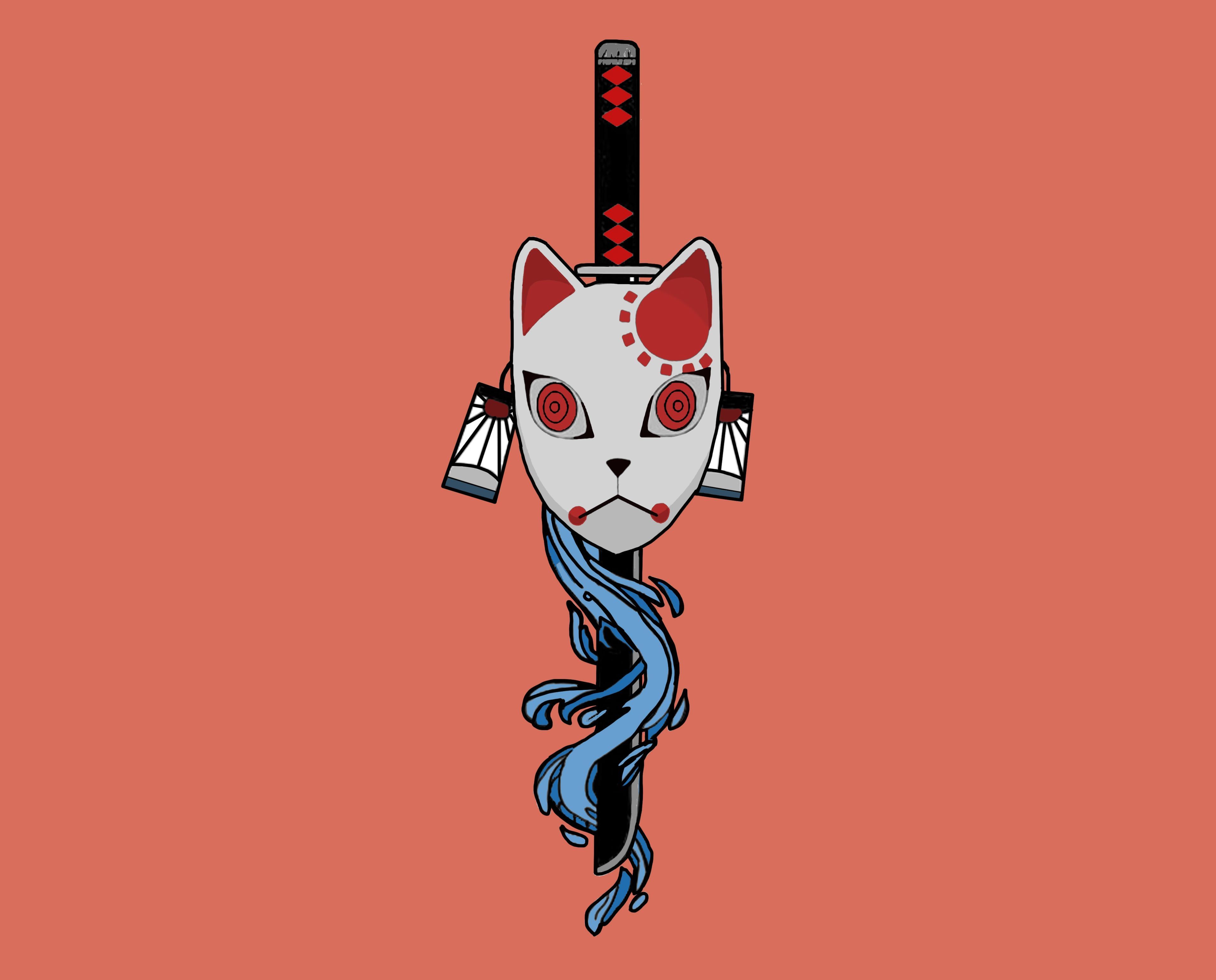 3840x3094 Warding Mask Fan Art