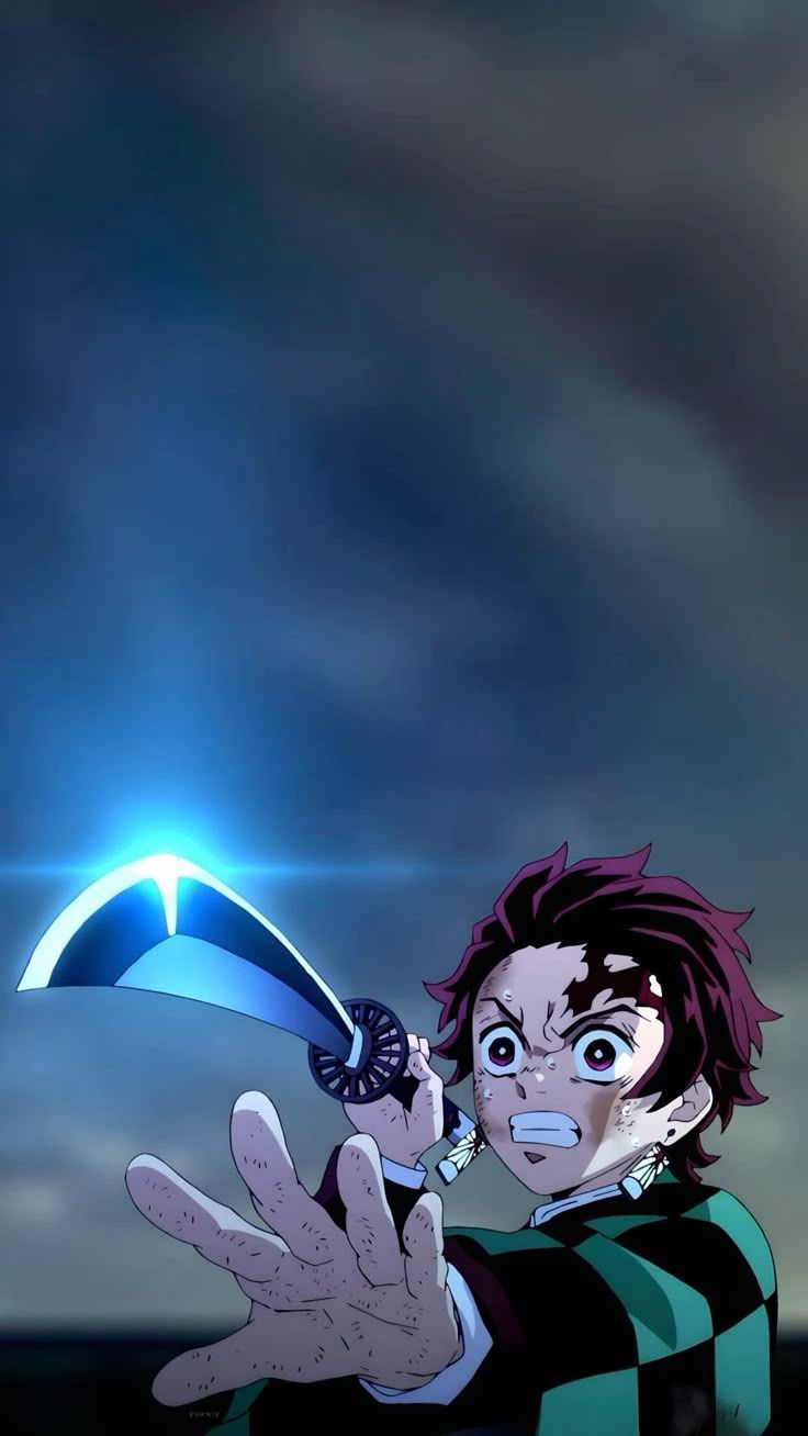 736x1308 Tanjiro kamado- Demon slayer 4k wallpaper