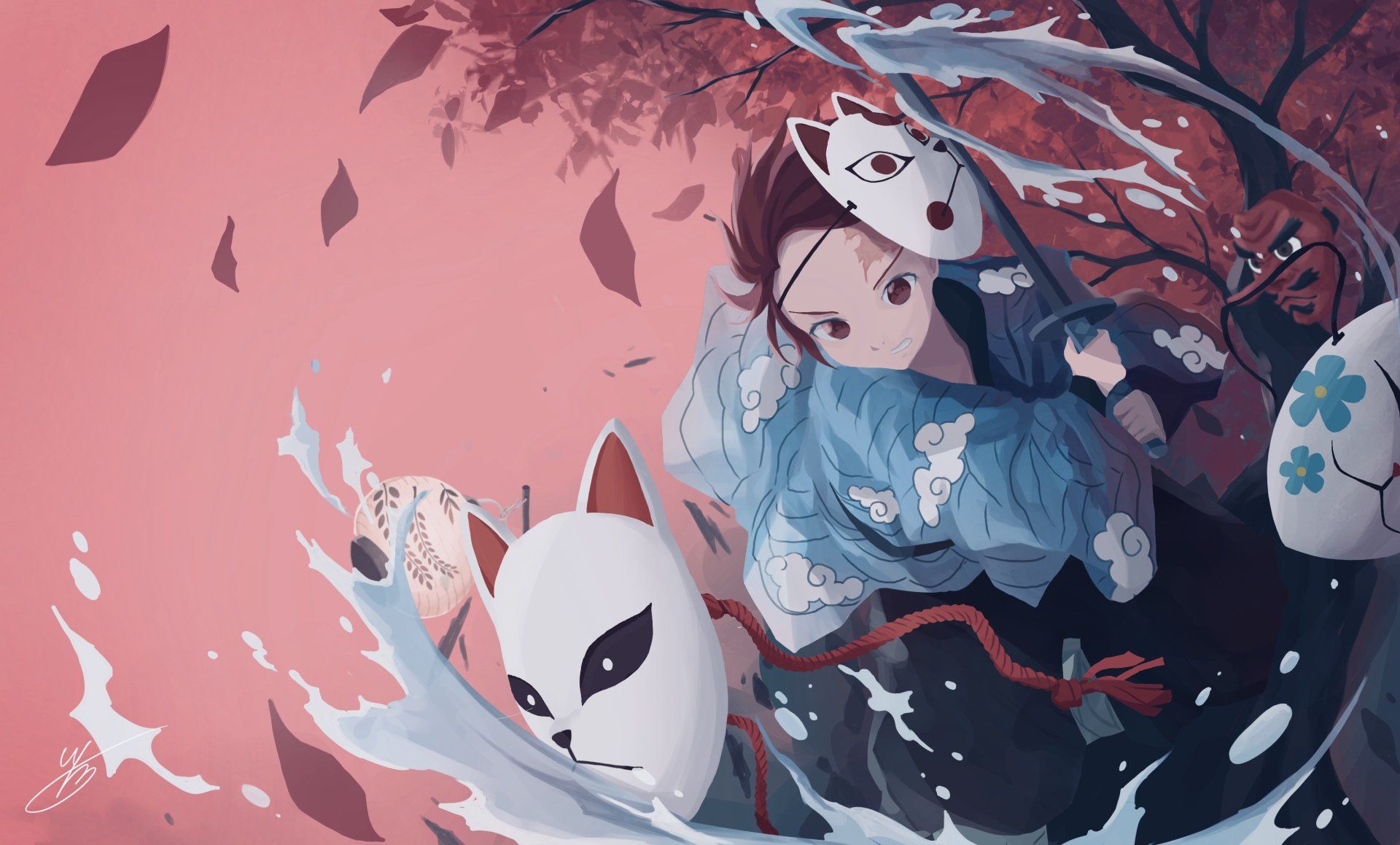 1920x1159 Download Tanjiro Kamado Anime Demon Slayer: Kimetsu No Yaiba HD Wallpaper