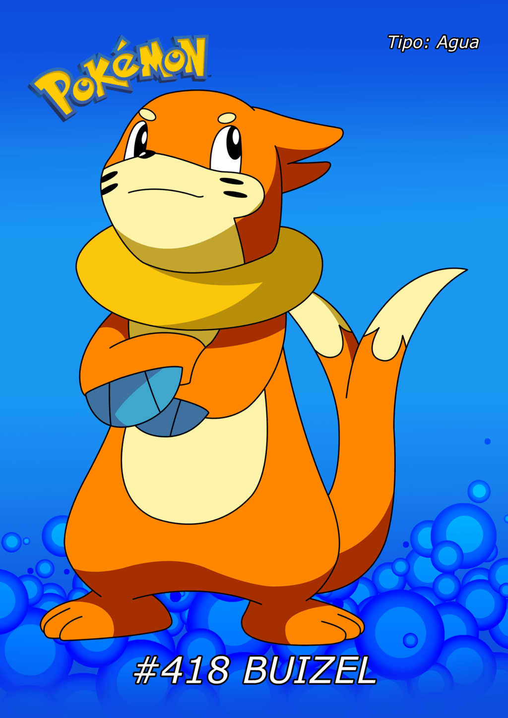 1024x1448 Buizel Wallpaper