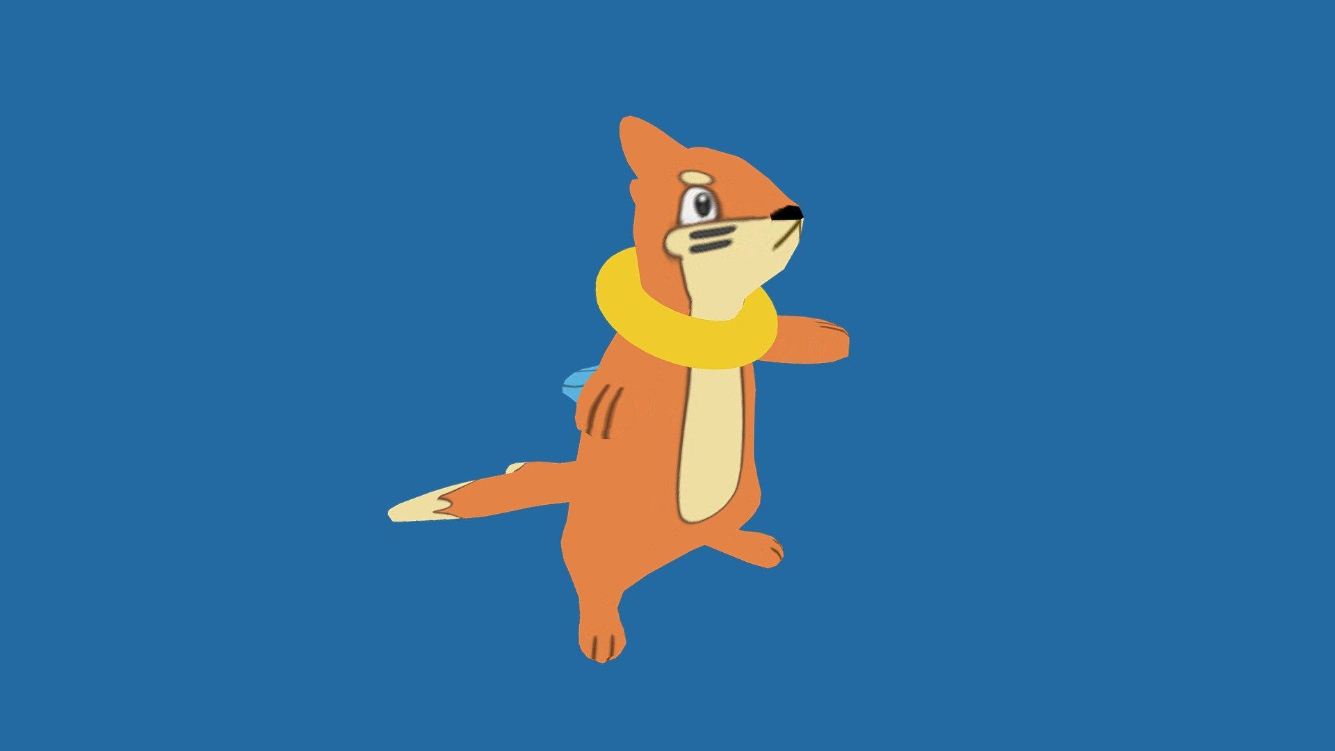 1920x1080 Pokemon Buizel model by Poulpillow [5264827]
