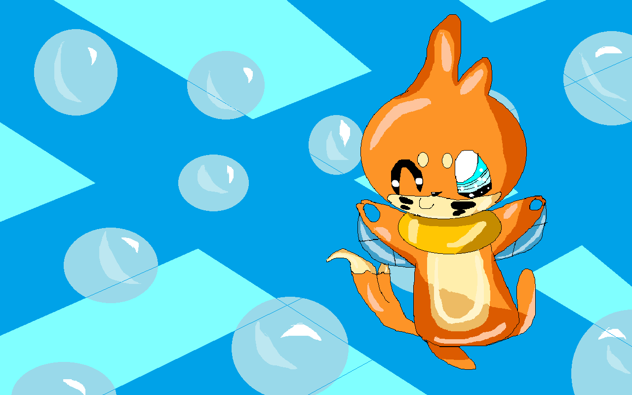 1280x800 Buizel Bground Drawing