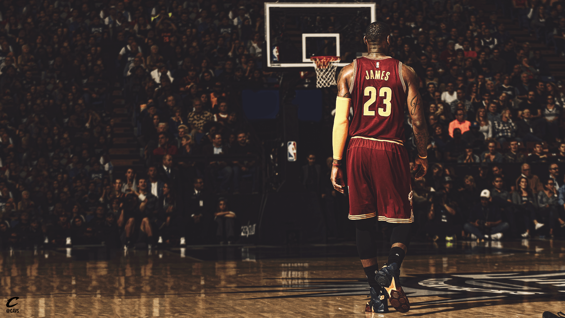 1920x1080 LeBron James Dominates the Court