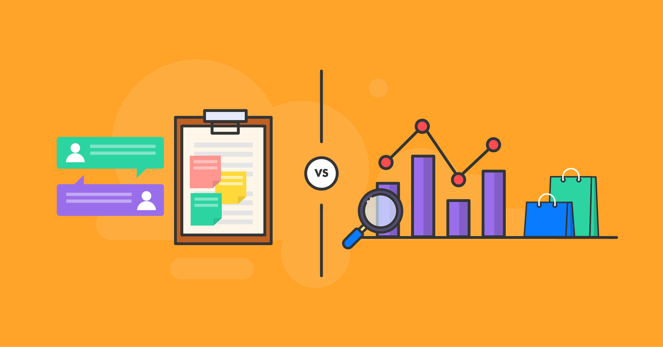 2288x1200 User Research vs. Market Research: What's the Difference? Content Pro