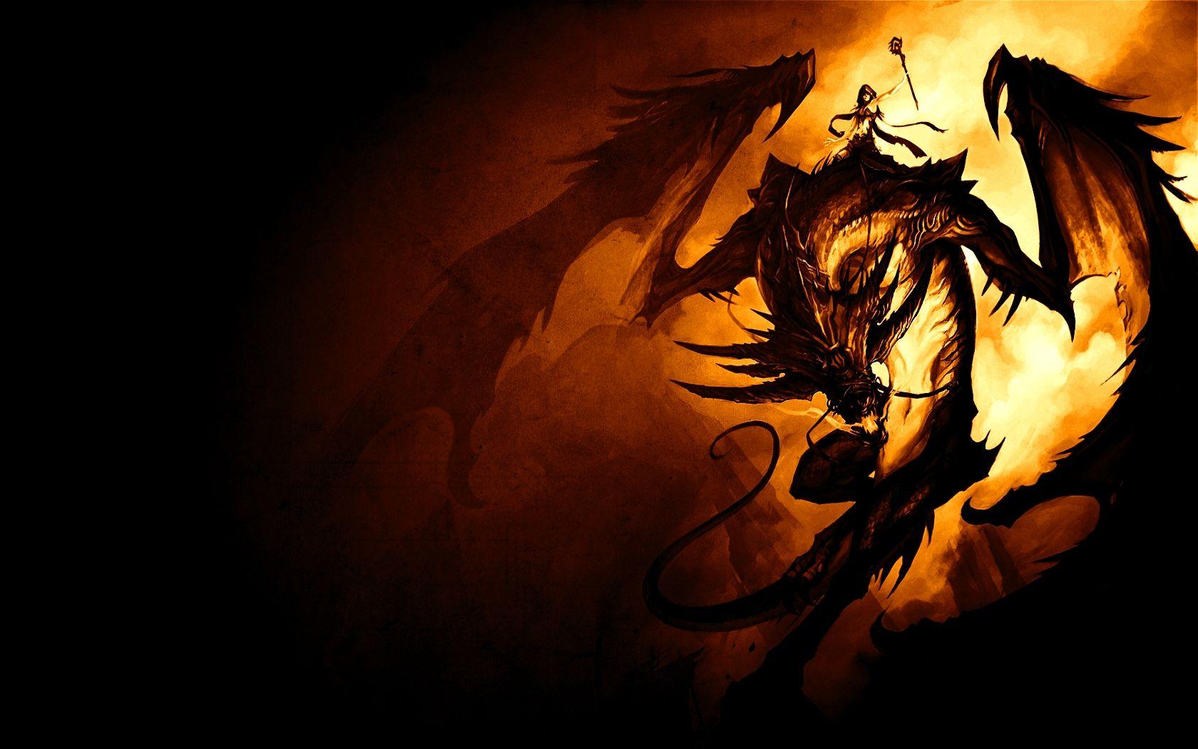 1680x1050 Dragon Wallpaperx1050