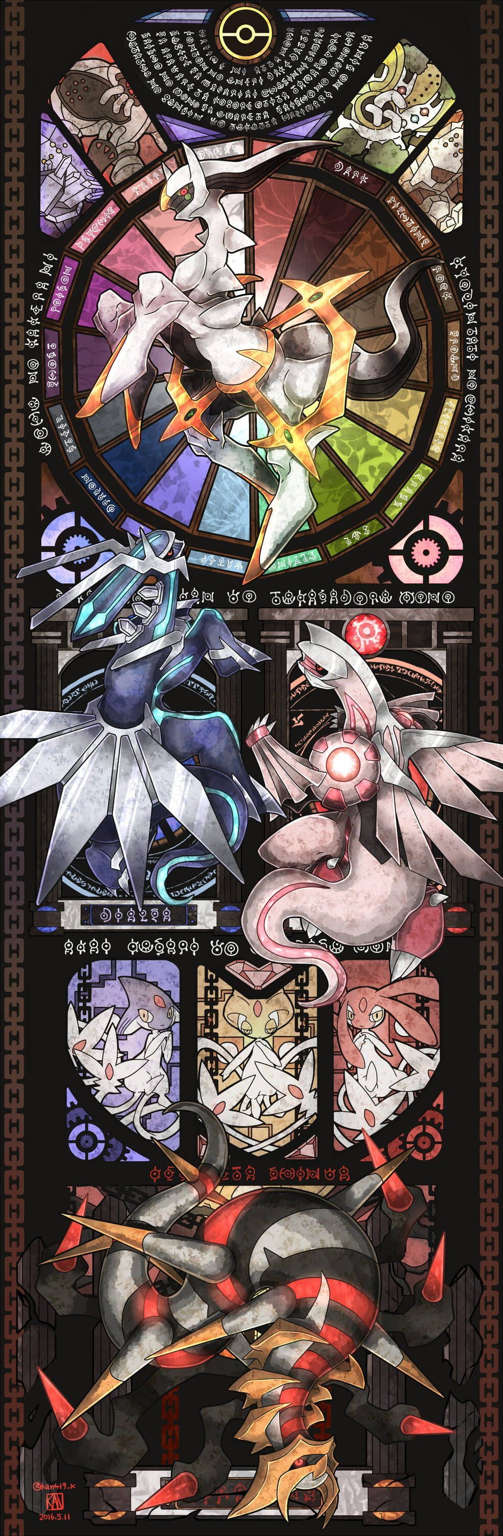 983x3000 Download Pokemon Phone Legendaries Wallpaper