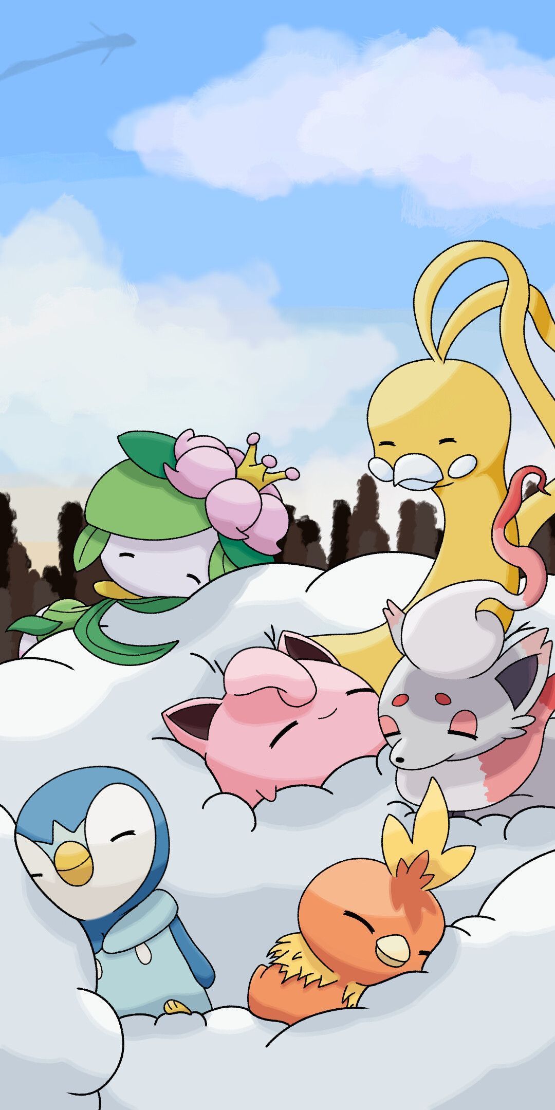 1080x2160 Pokémon HD Phone Wallpaper