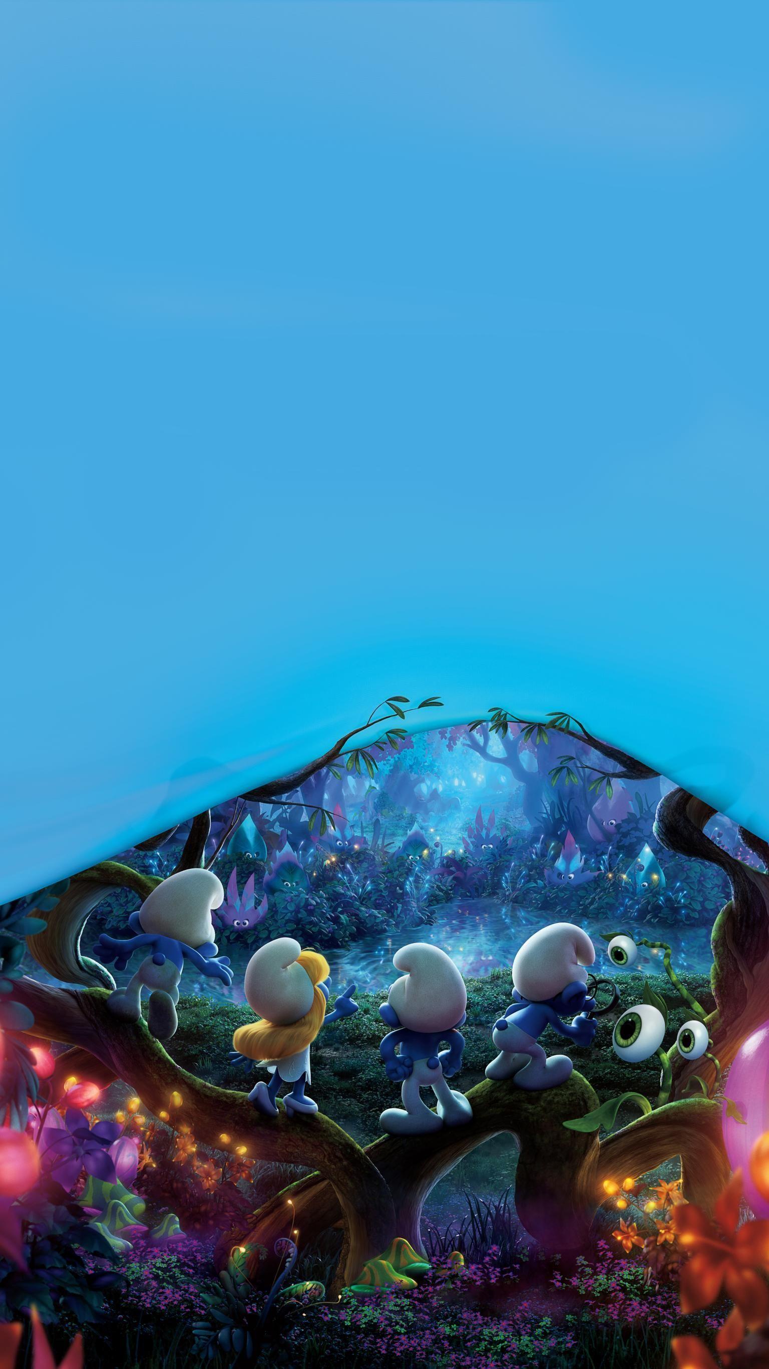 1536x2732 Smurfs: The Lost Village (2017) Phone Wallpaper. Cute