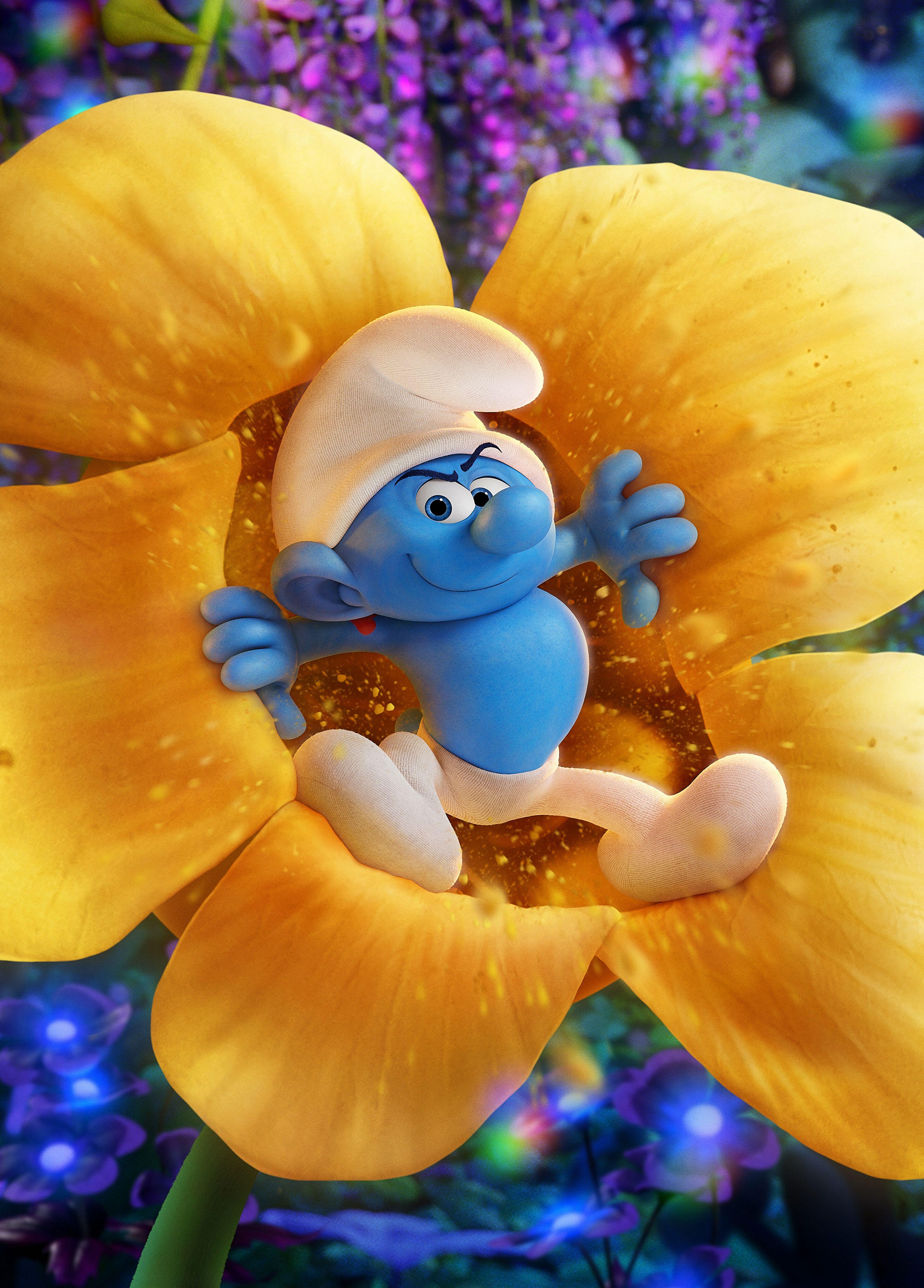 3587x5000 #Animation, #Smurfs: The Lost Village, #Hefty Smurf, K. Mocah.org HD Desktop Wallpaper