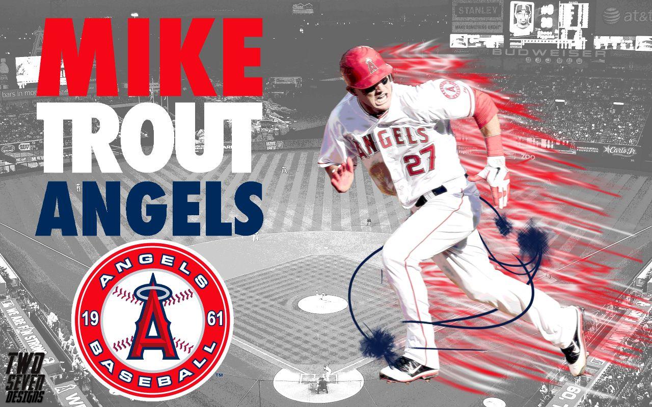 1280x800 Mike Trout wallpaperx800