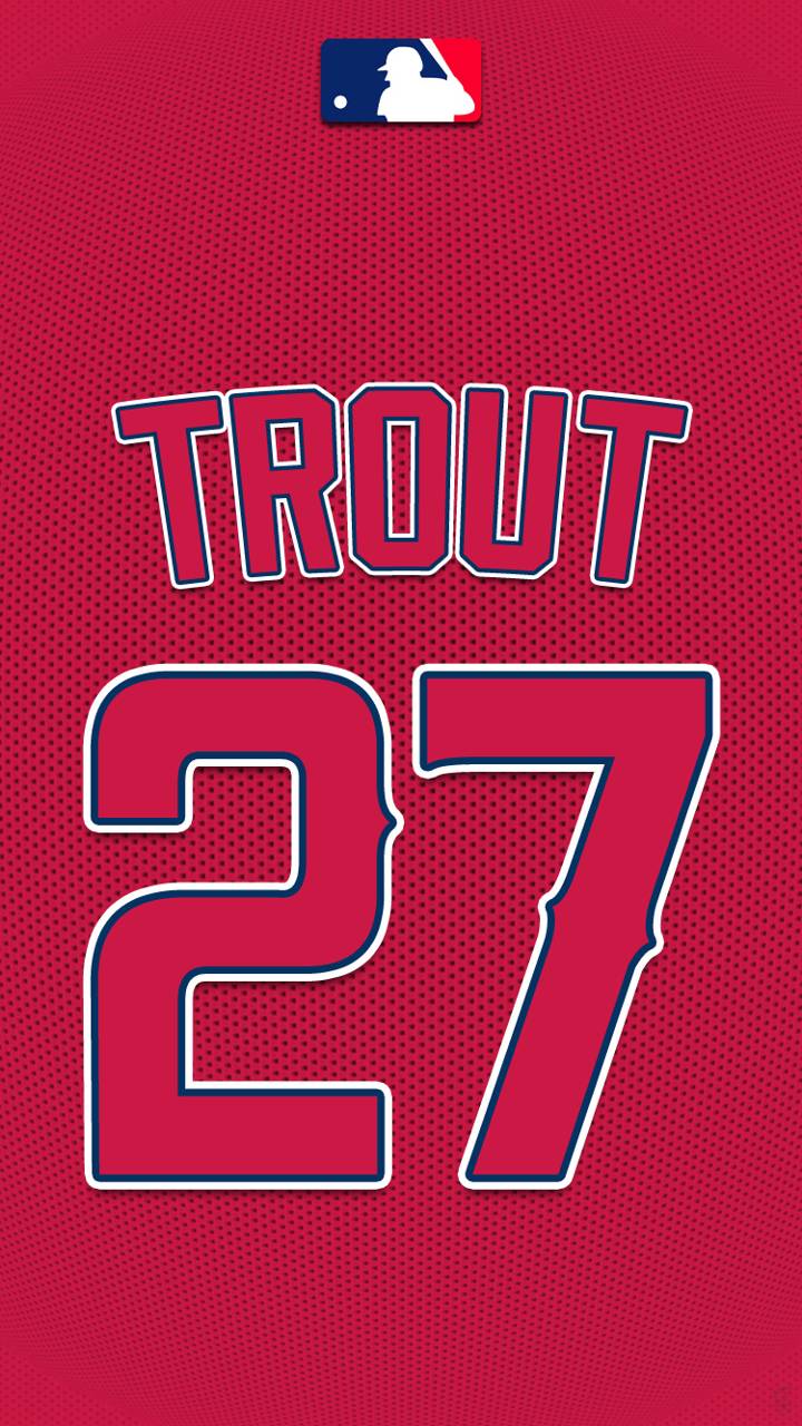 720x1280 Mike Trout iPhone Wallpaper