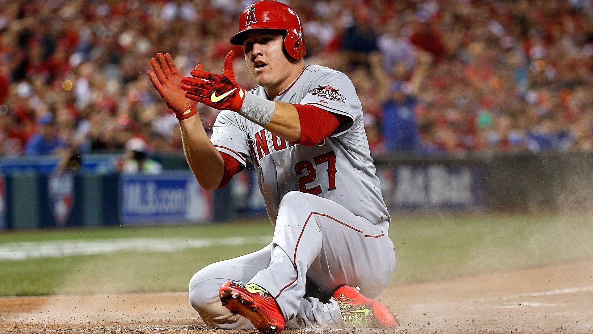 Mike Trout wallpaper by caidenquijano1391 - Download on ZEDGE™