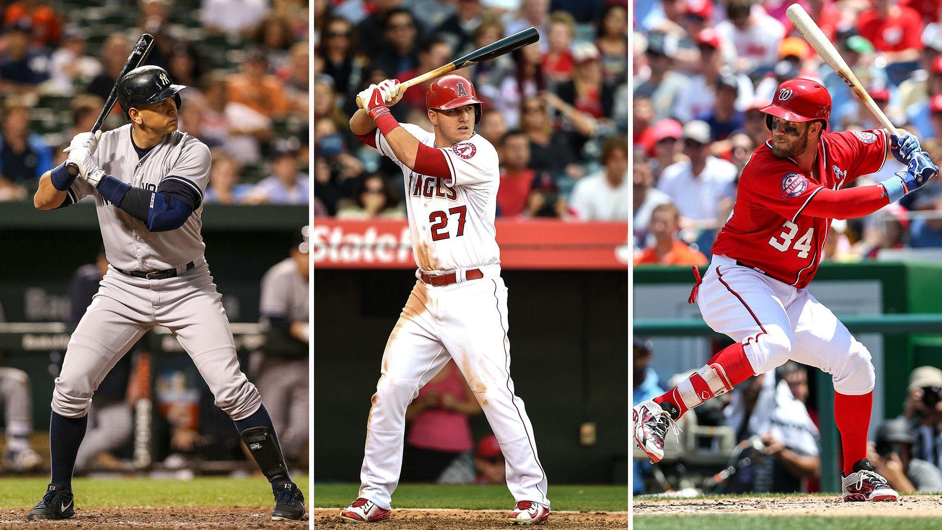 1920x1080 Mike Trout And Bryce Harper Wallpaper Trout Background HD