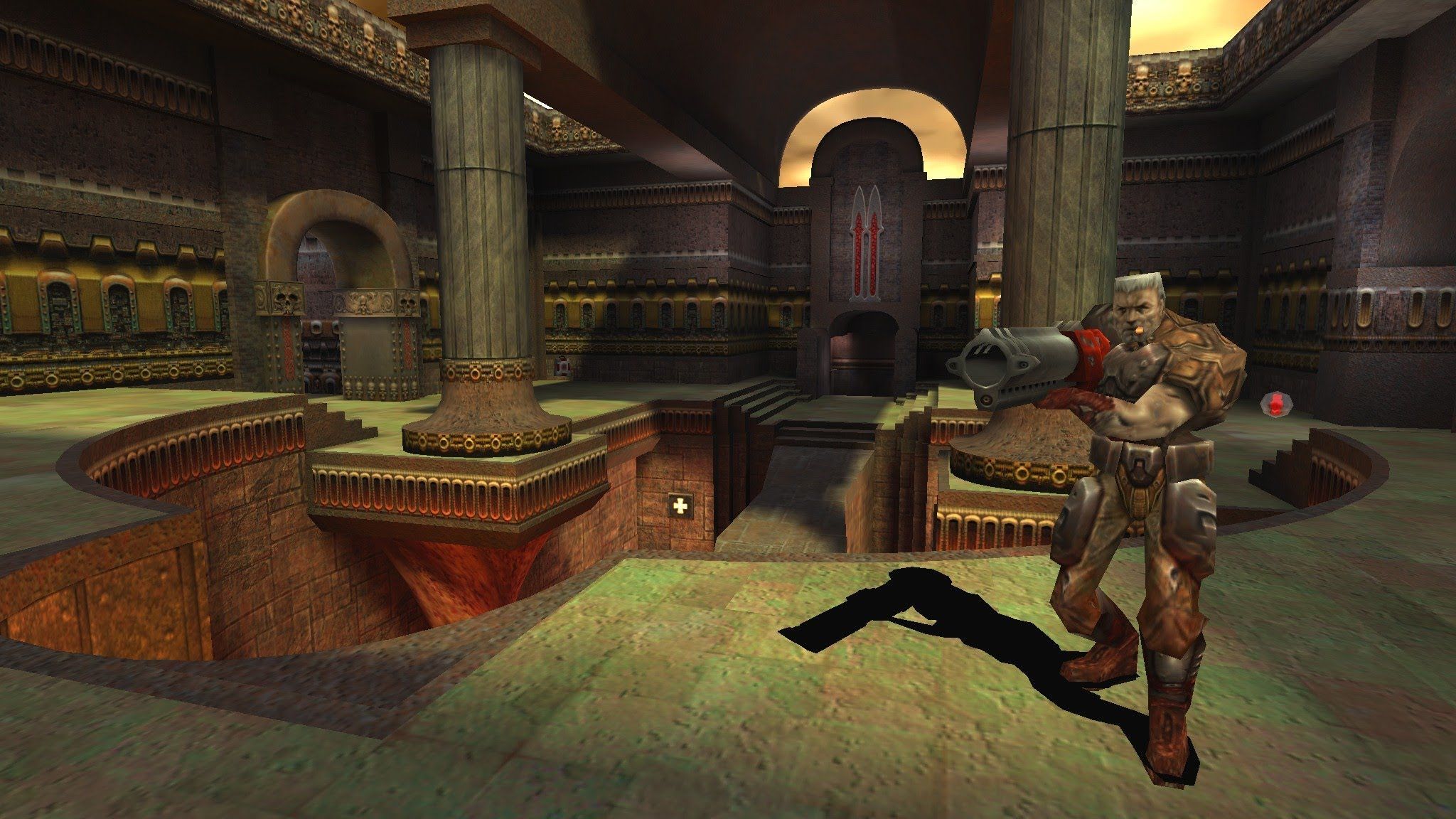 2048x1152 Quake III Arena with High Definition Graphics & 120 FPS on 5k resolution