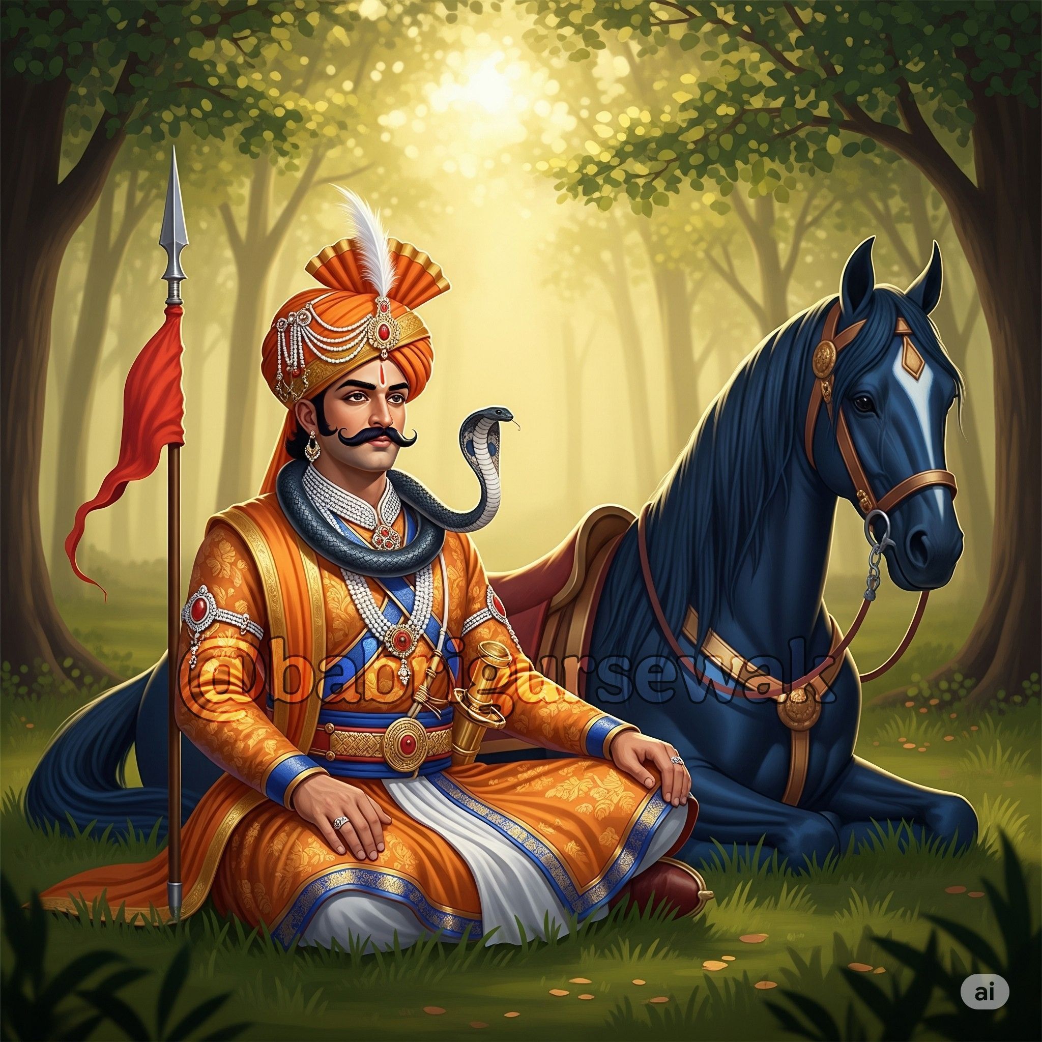 2048x2048 Discover 190 Jaharveer Goga Ji and goga maharaj image ideas. goga ji maharaj, goga maharaj image hd, goga maharaj wallpaper and more
