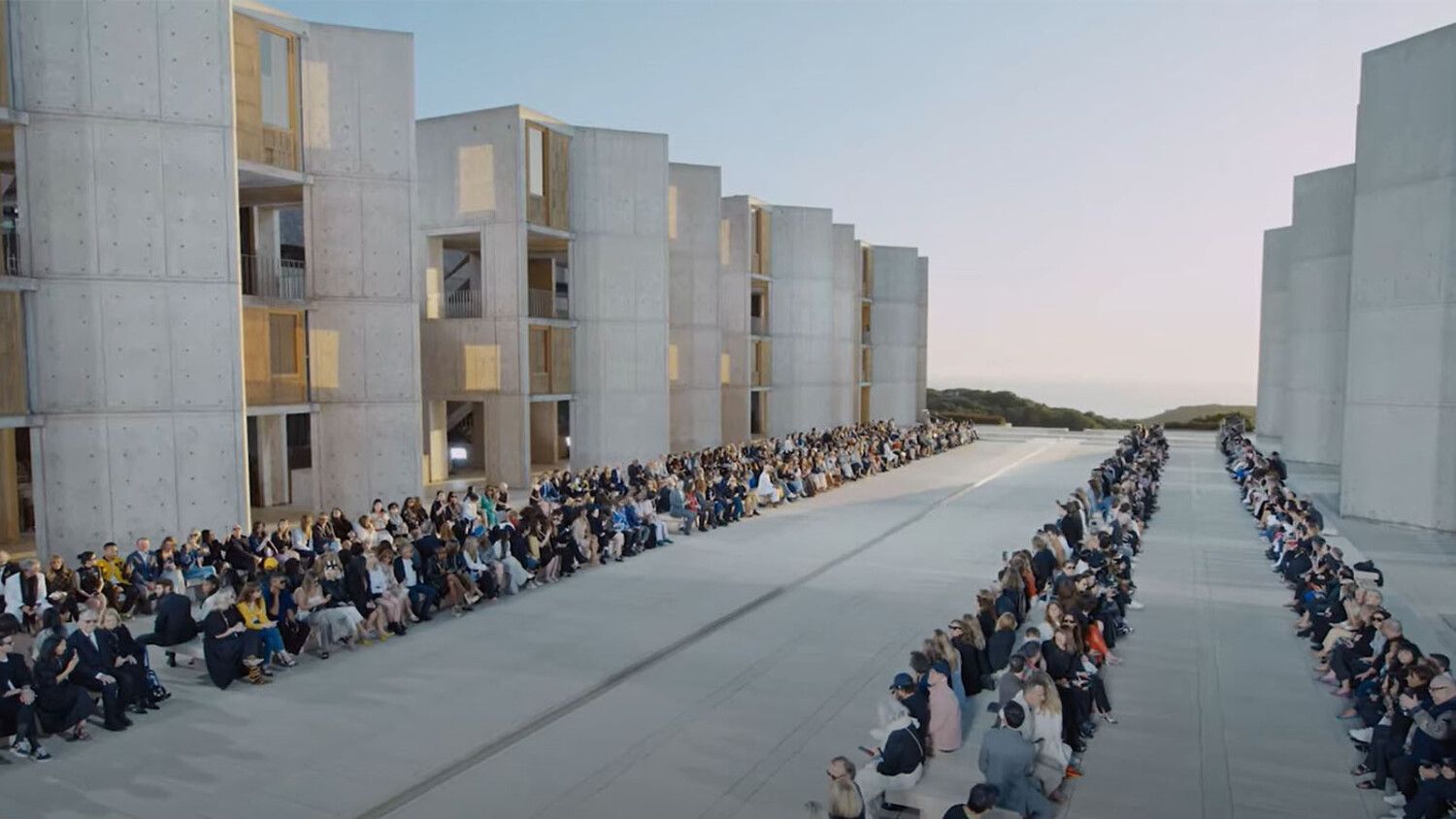 1500x844 Iconic Architecture Meets High Fashion: Louis Kahn's Salk Institute Hosts Louis Vuitton Fashion Show. Architectural Photography Almanac