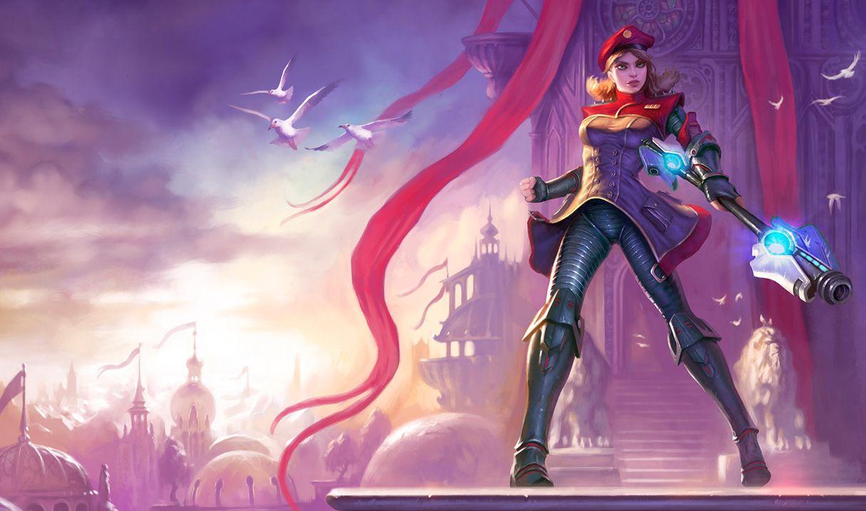 1215x717 Lux of Legends Wallpaper