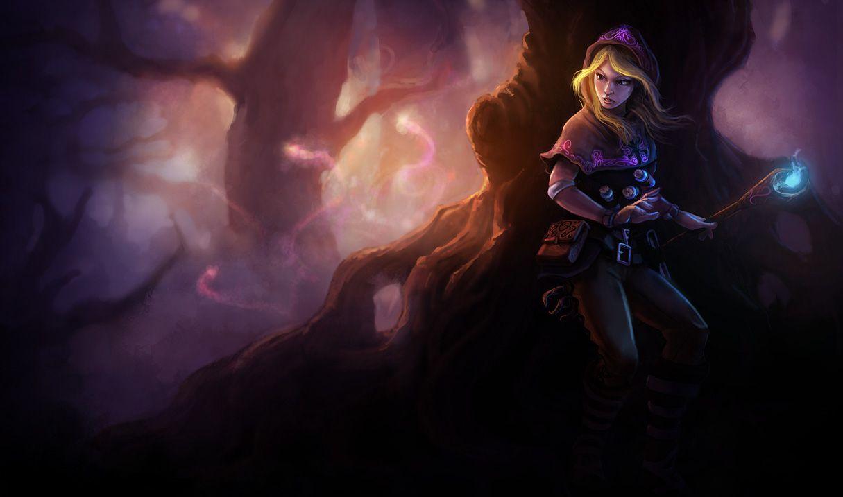 1215x717 Lux of Legends Wallpaper