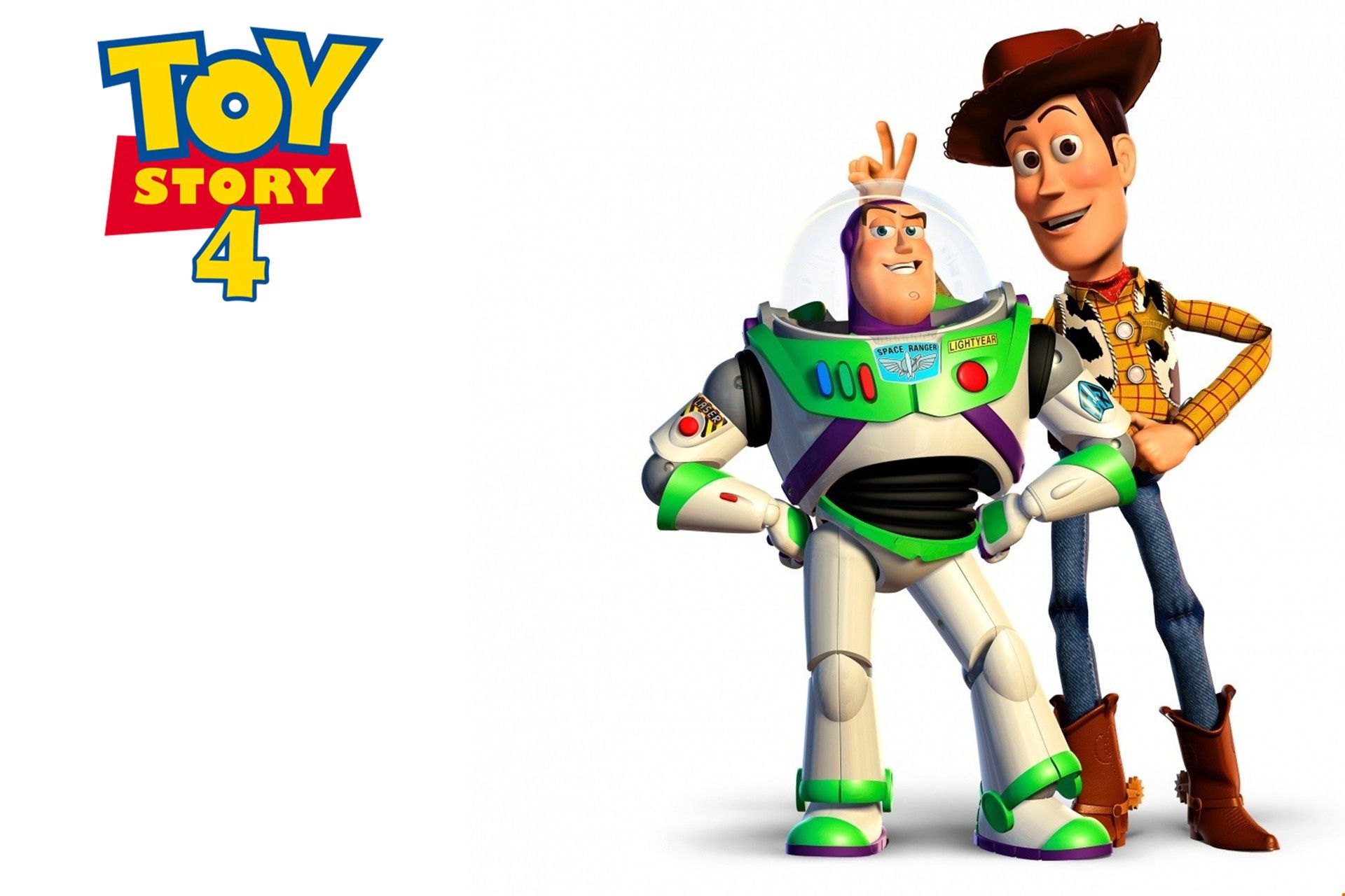 1920x1280 Wallpaper movie, toys, film, friends, Animation, white background, Toy Story, simple background for mobile and desktop, section фильмы, resolution 1920x1280