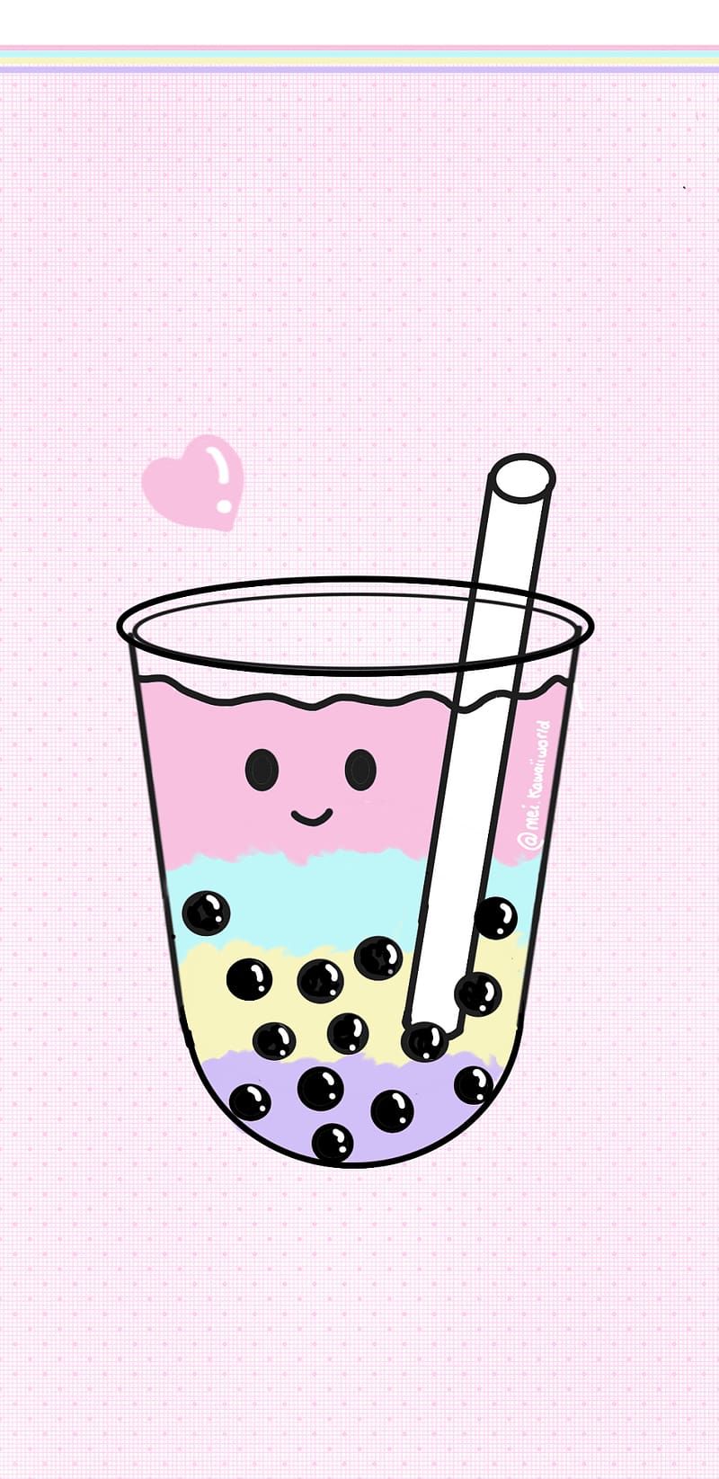 800x1645 Boba Discover more aesthetic, bubble tea, cute, drink, iphone. in 2022. Cute galaxy, HD phone wallpaper