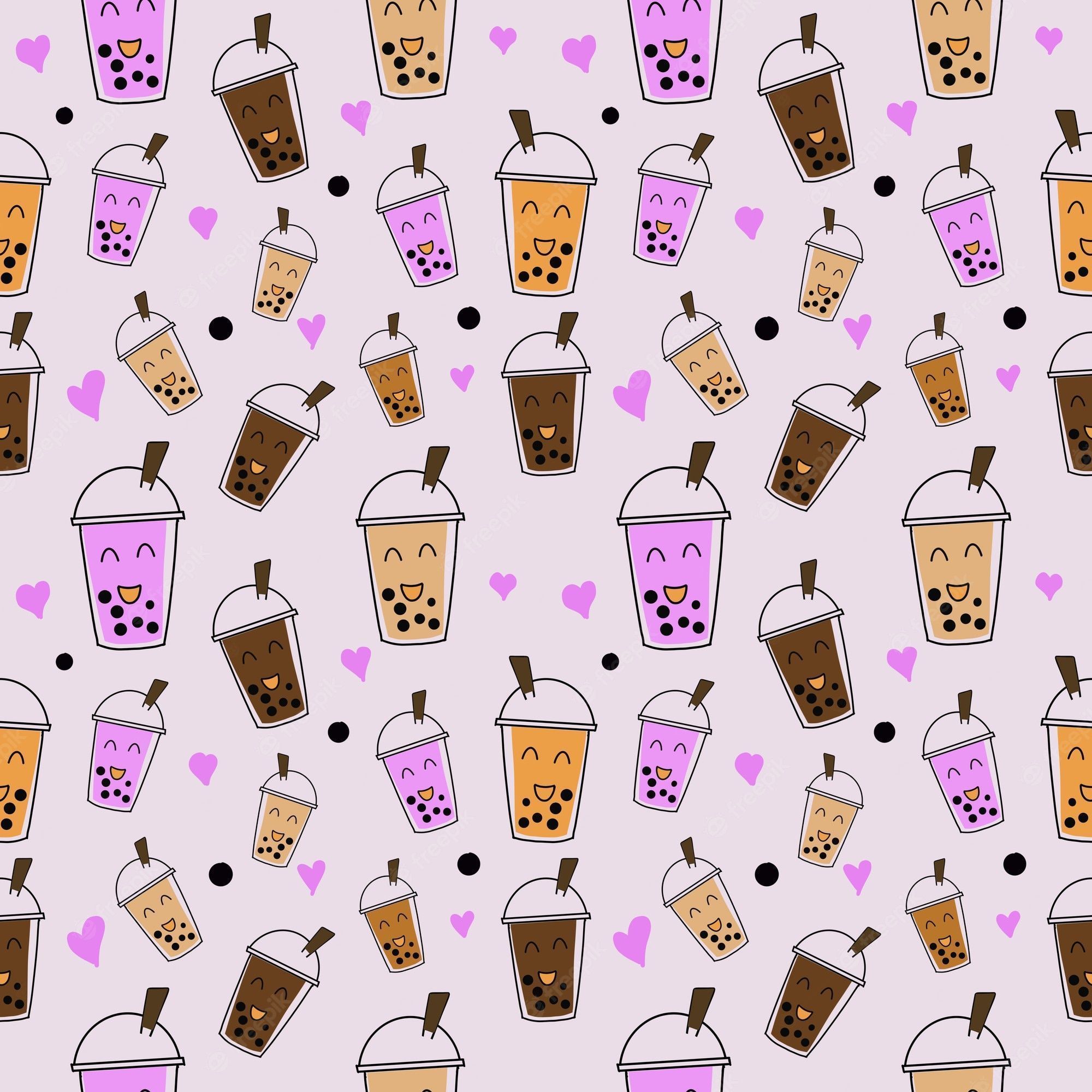 2000x2000 Boba Tea Wallpaper, HD Boba Tea Background