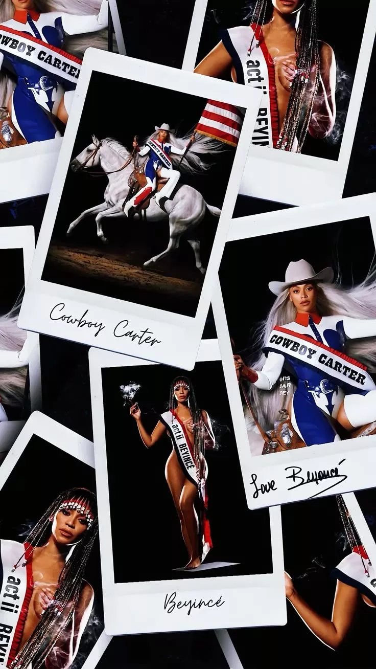 736x1308 Beyoncé Cowboy Carter Wallpaper
