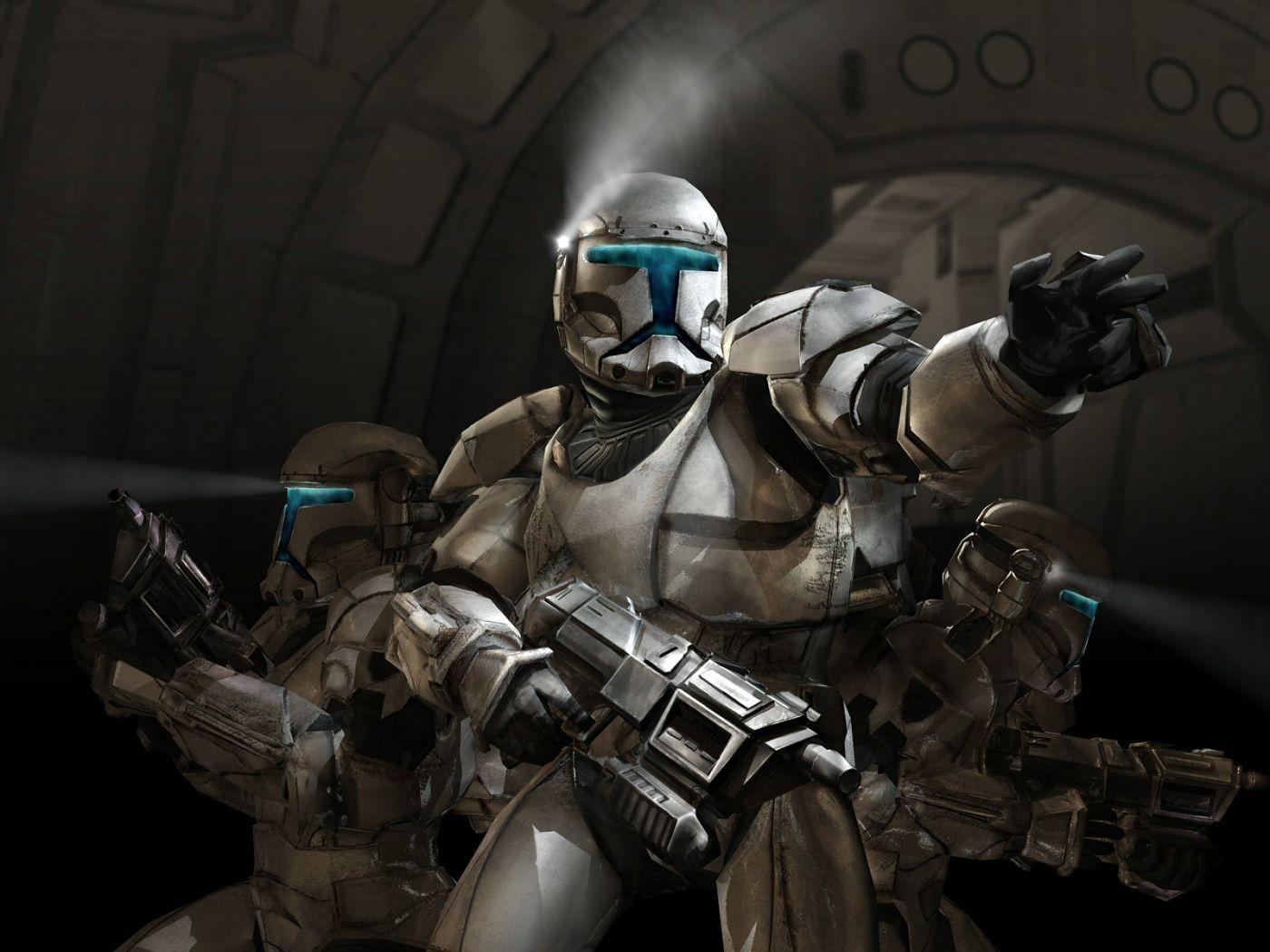 1400x1050 Star Wars: The Clone Wars the troopers Desktop wallpaper 1400x1050