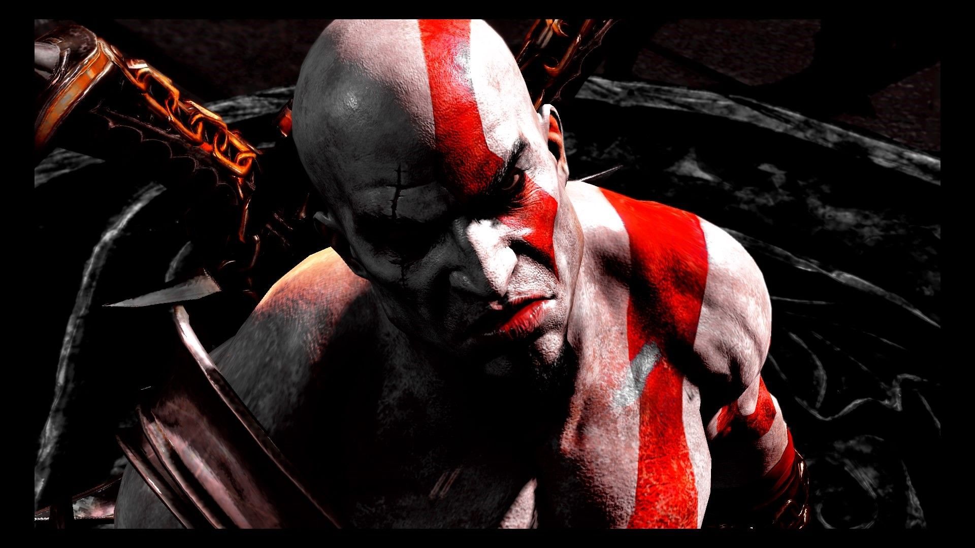 1920x1080 God of War, screen shot, God of War III, PlayStation Share, Kratos, video games, PlayStation PlayStation, HD Wallpaper