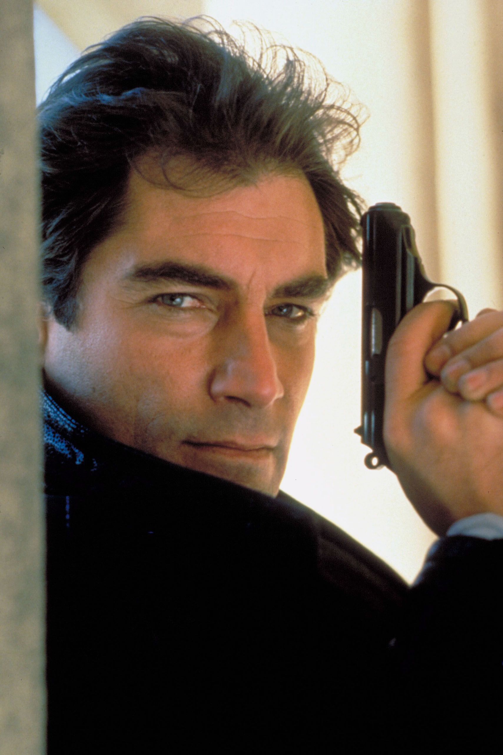 1709x2564 James Bond (Timothy Dalton) Wallpaper