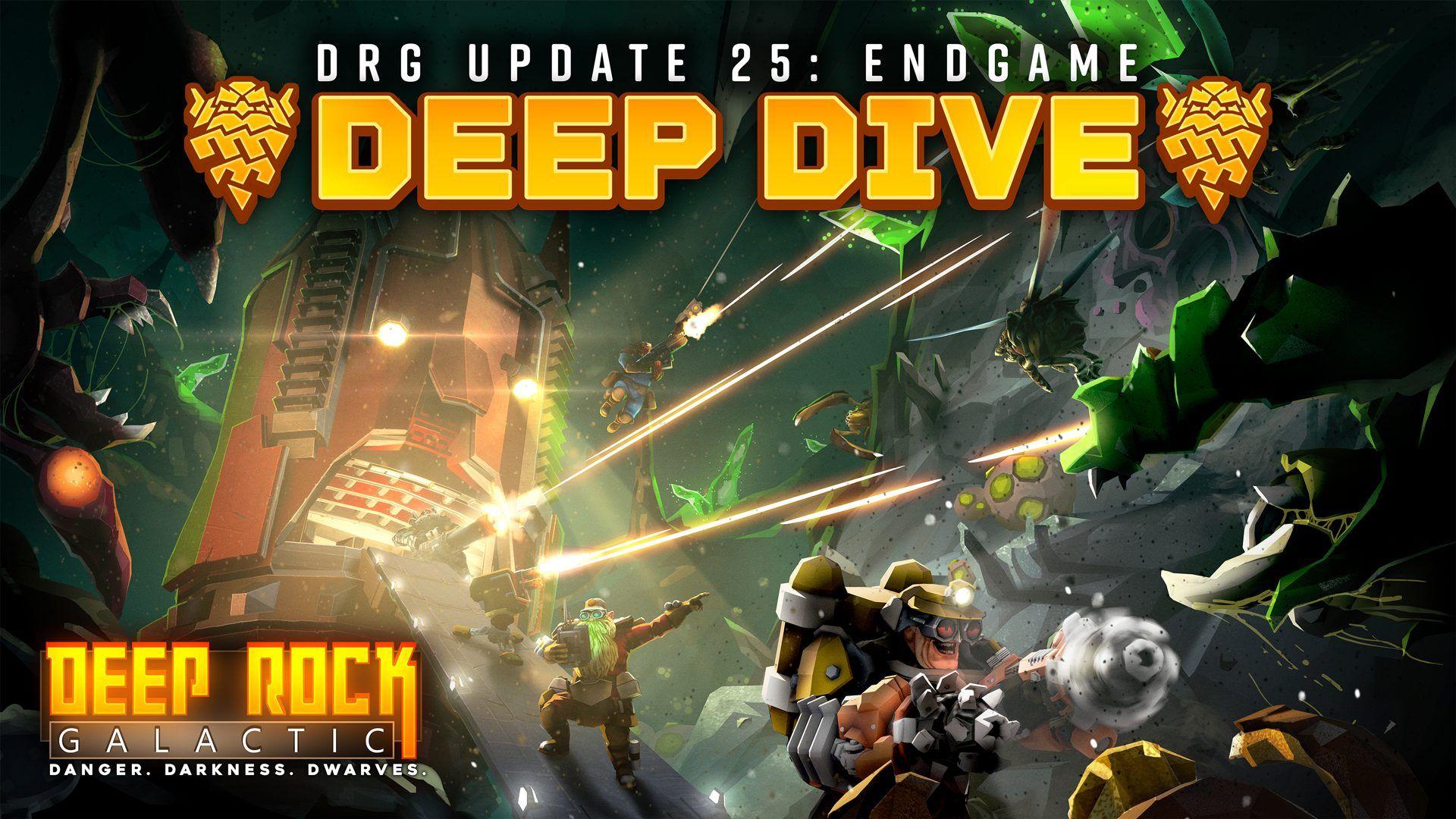 1920x1080 Deep Rock Galactic first major endgame update Released. Invision